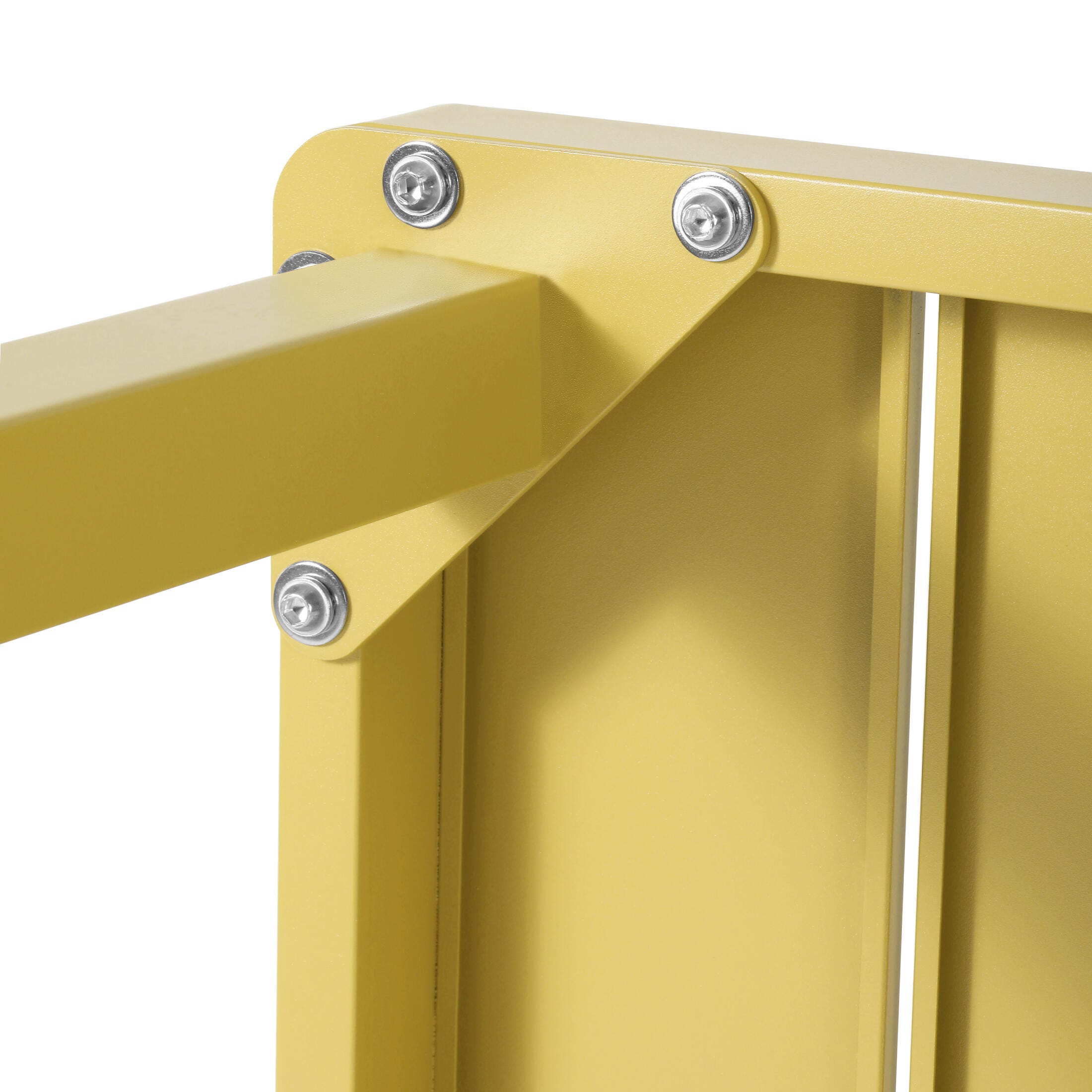 Westin Furniture Lucienne Rectangular Outdoor Dining Table, Yellow, large