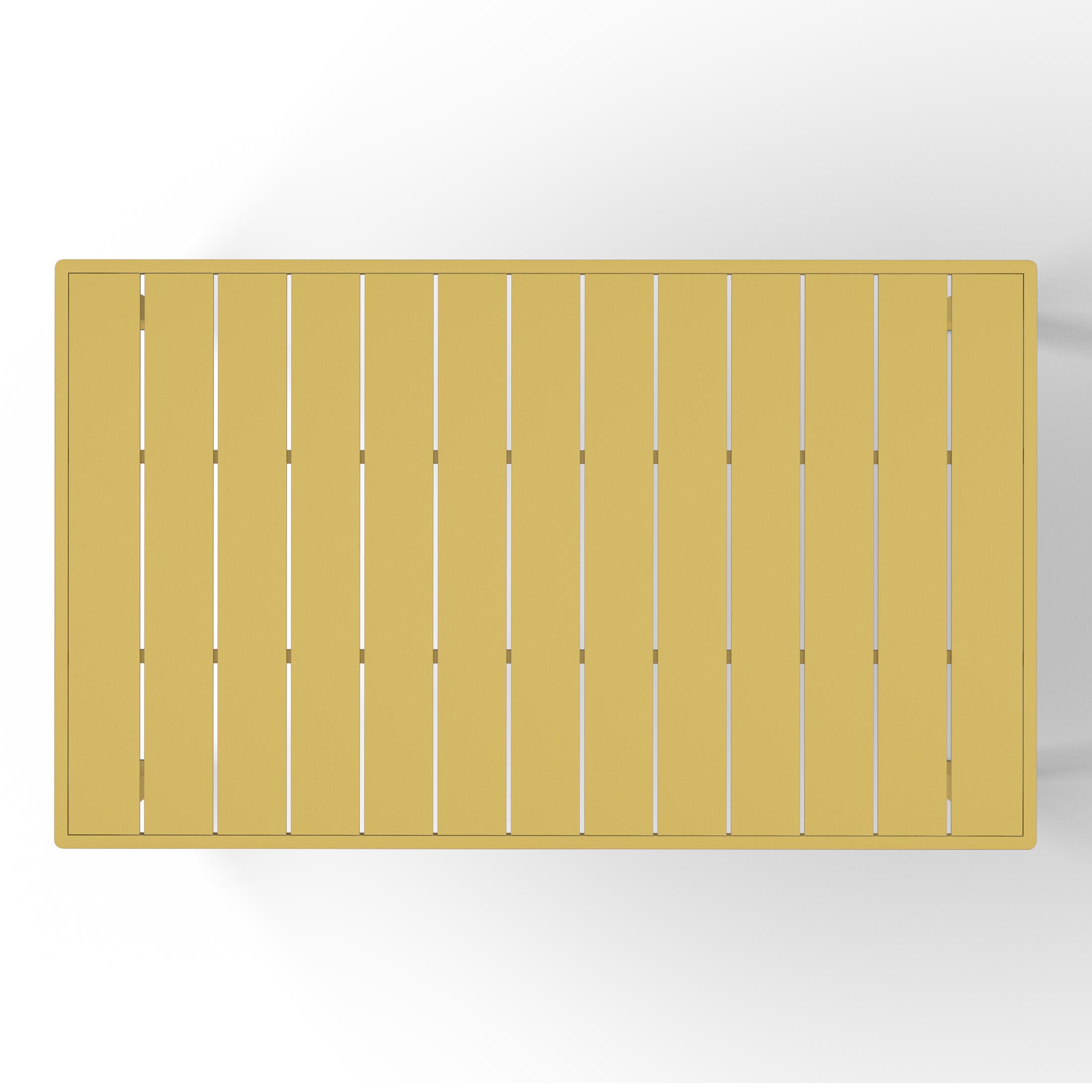 Westin Furniture Lucienne Rectangular Outdoor Dining Table, Yellow, large