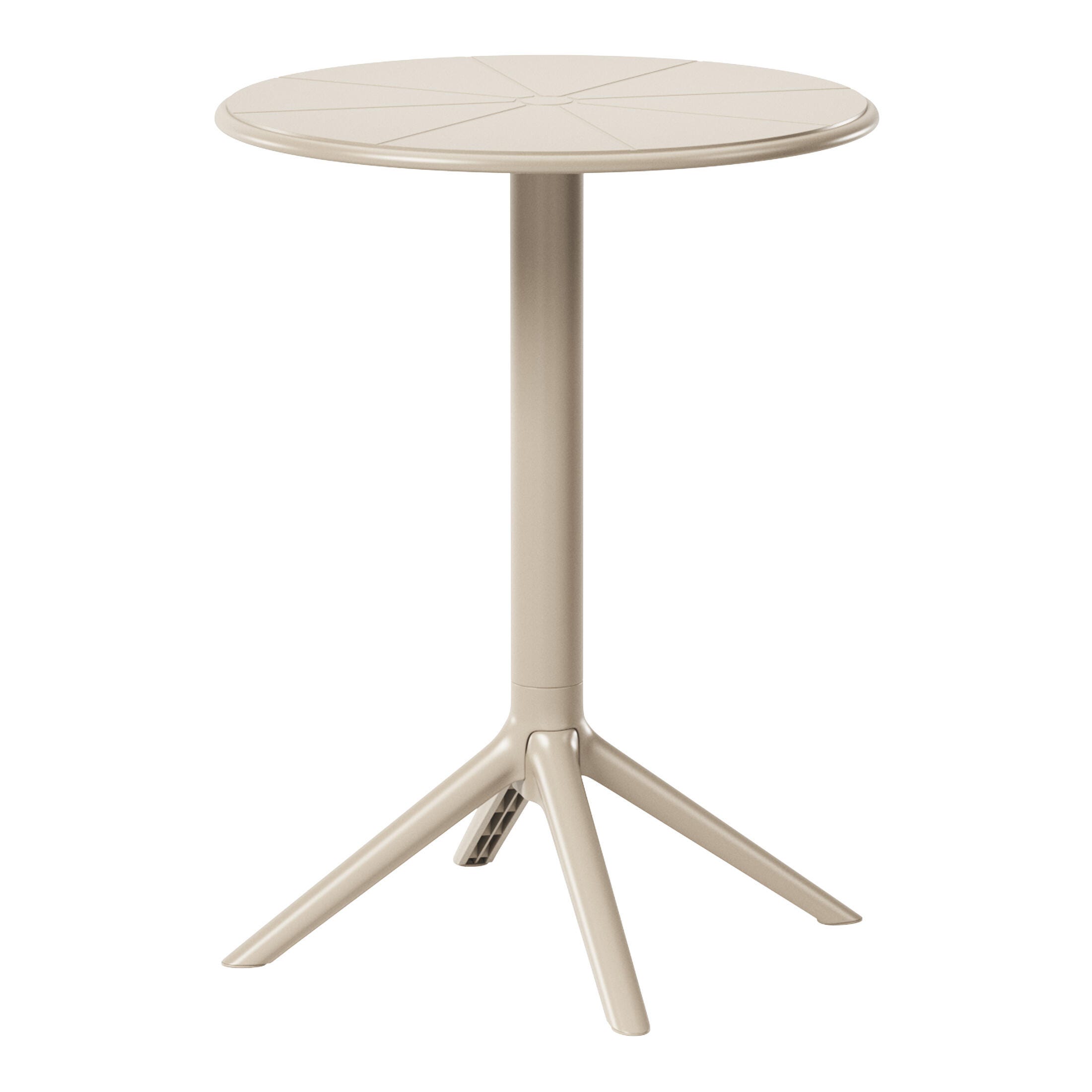 Westin Furniture Isla Round Outdoor Dining Table, Sand, large