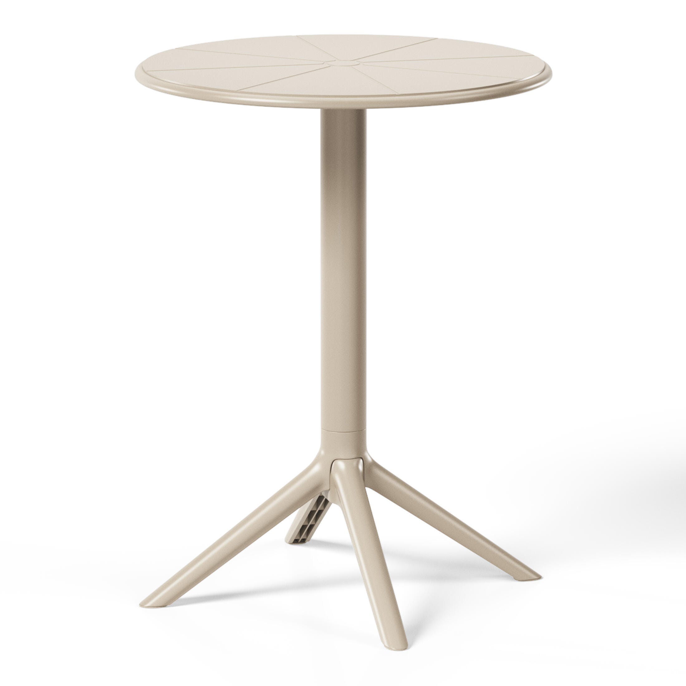 Westin Furniture Isla Round Outdoor Dining Table, Sand, large