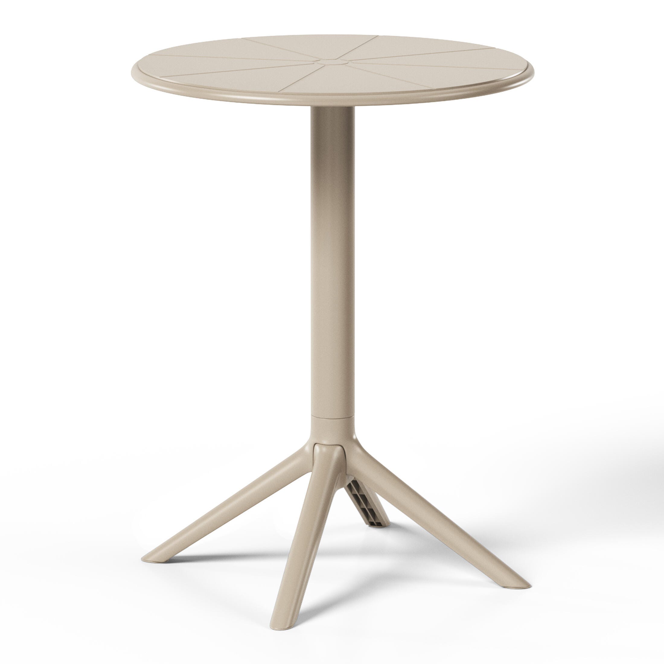 Westin Furniture Isla Round Outdoor Dining Table, Sand, large