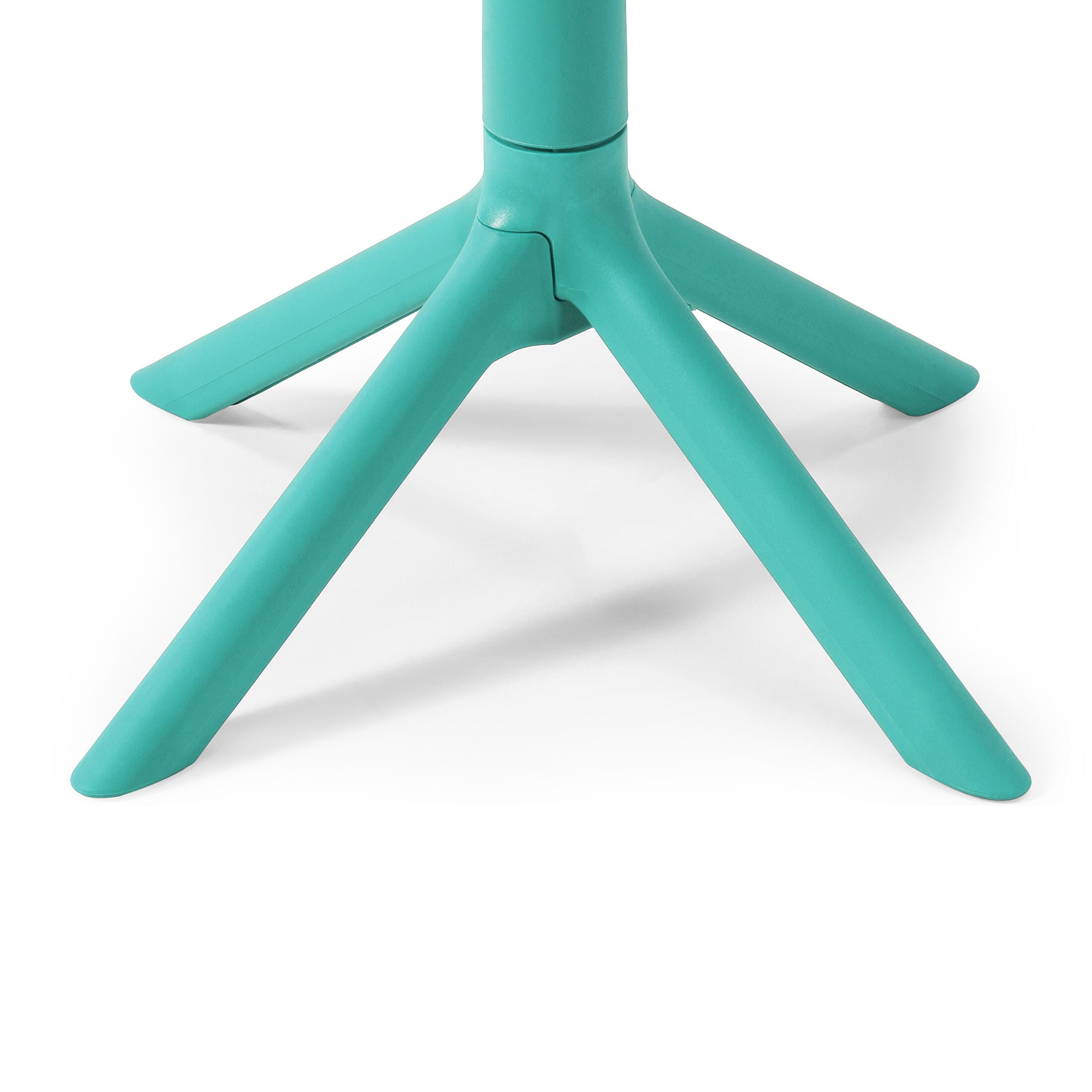 Westin Furniture Isla Round Outdoor Dining Table, Turquoise, large