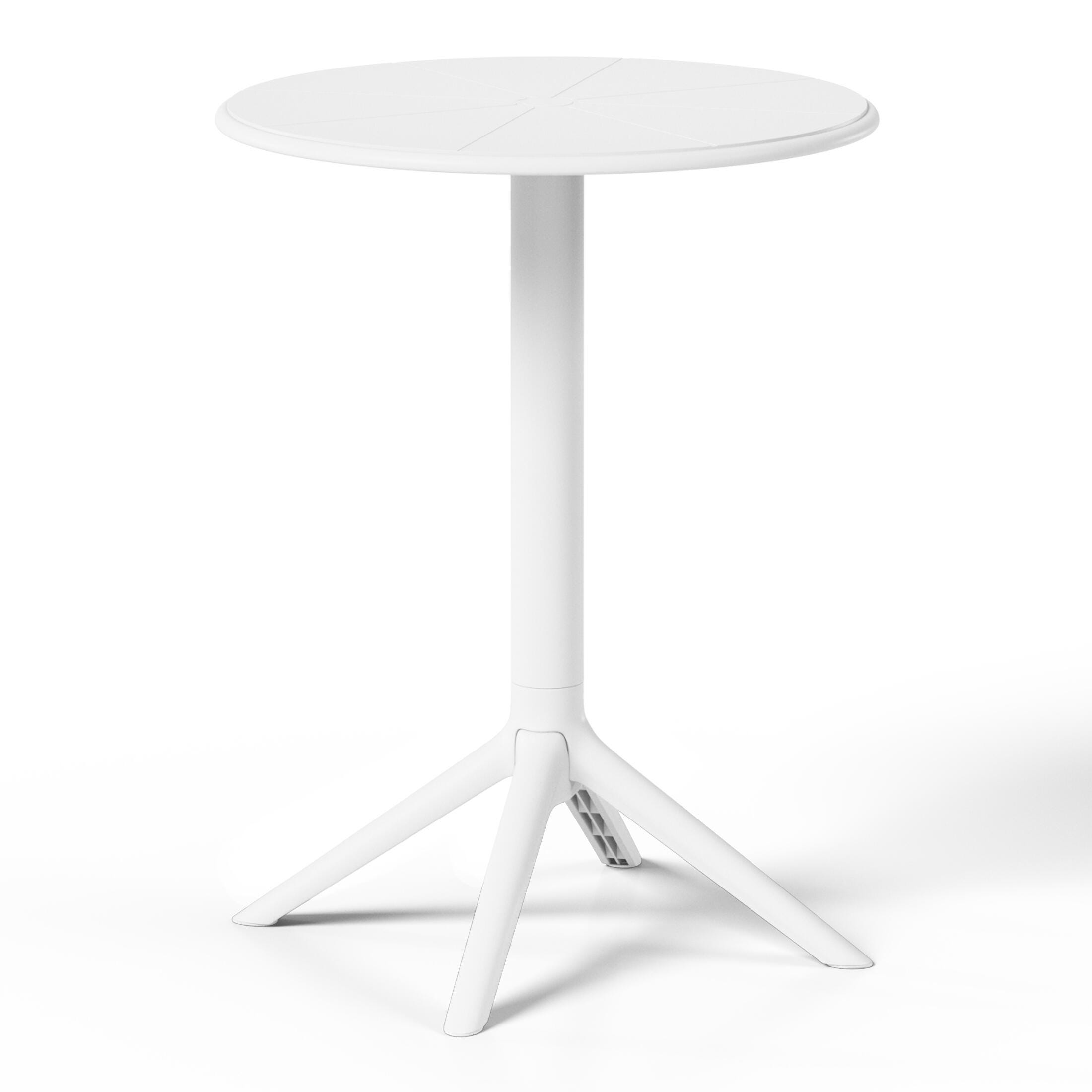 Westin Furniture Isla Round Outdoor Dining Table, White, large