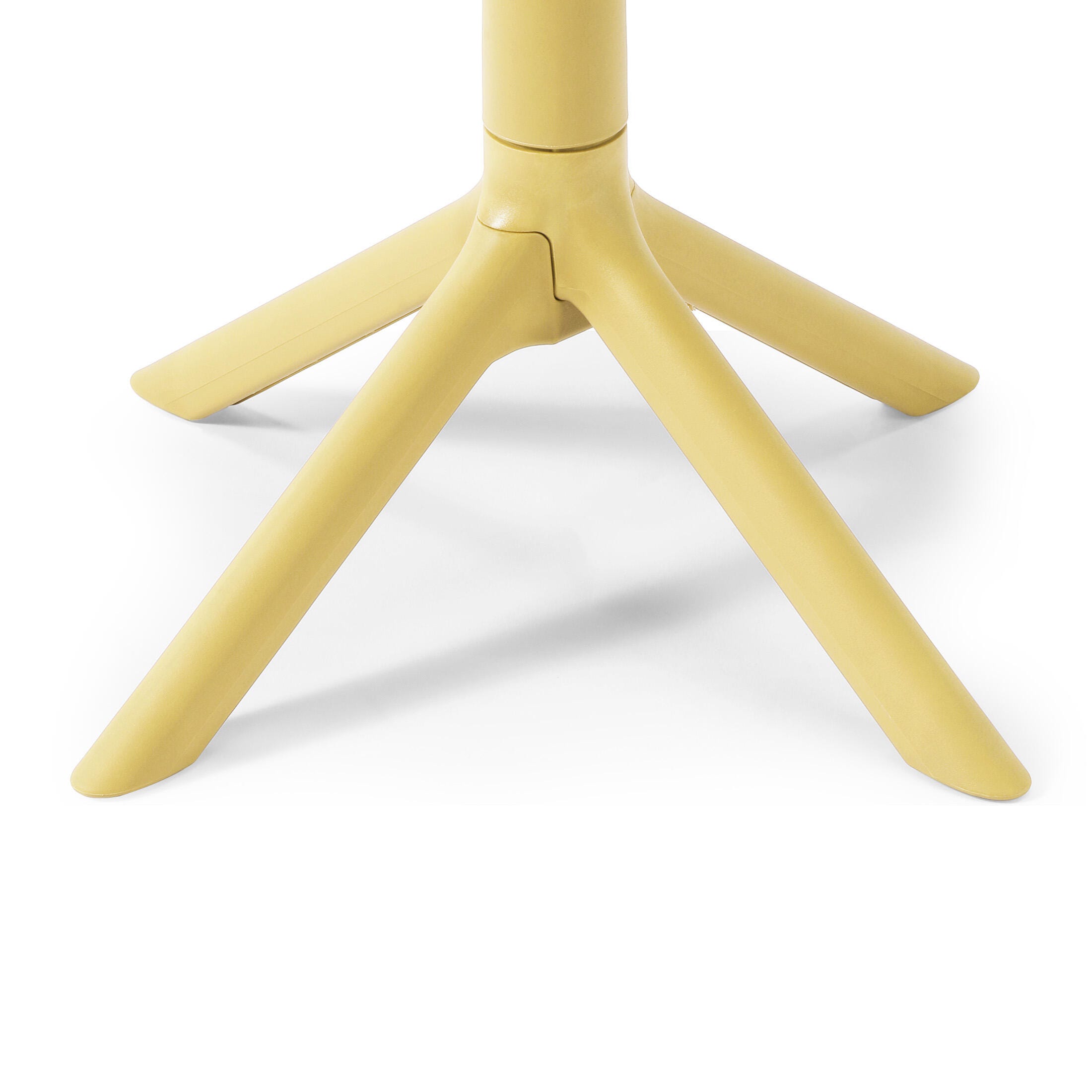 Westin Furniture Isla Round Outdoor Dining Table, Yellow, large