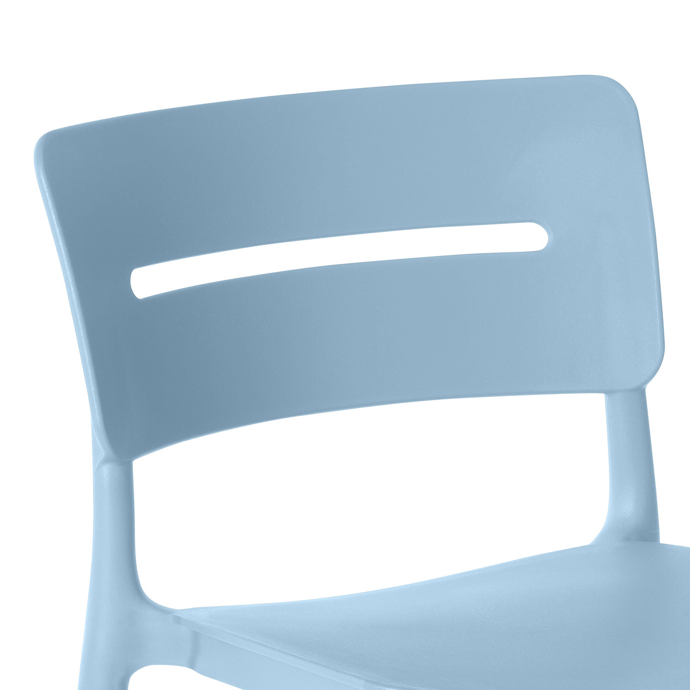 Westin Furniture Seraphine Outdoor Bar Stool (Set of 2), French Blue, large