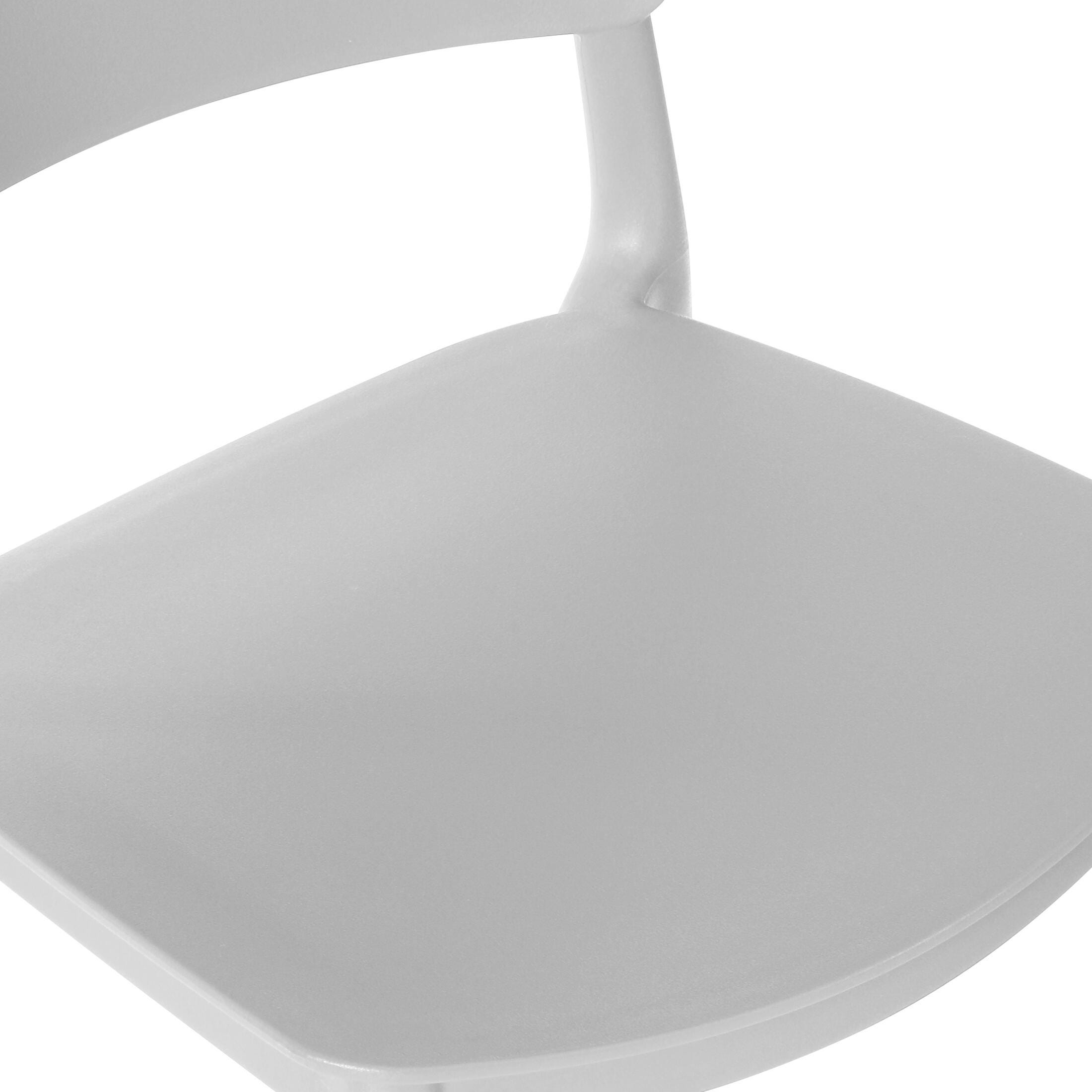 Westin Furniture Seraphine Outdoor Bar Stool (Set of 2), Gray, large