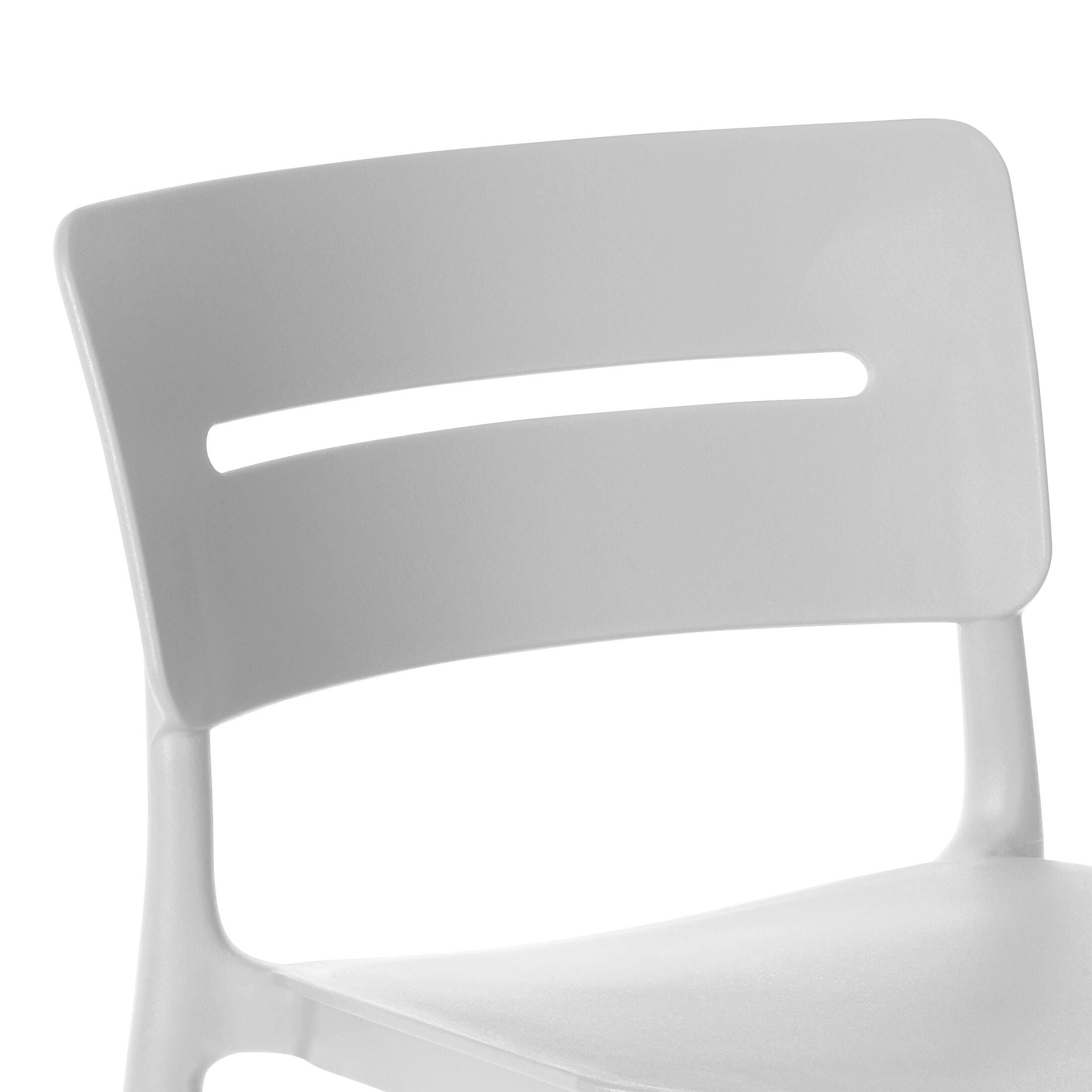 Westin Furniture Seraphine Outdoor Bar Stool (Set of 2), Gray, large