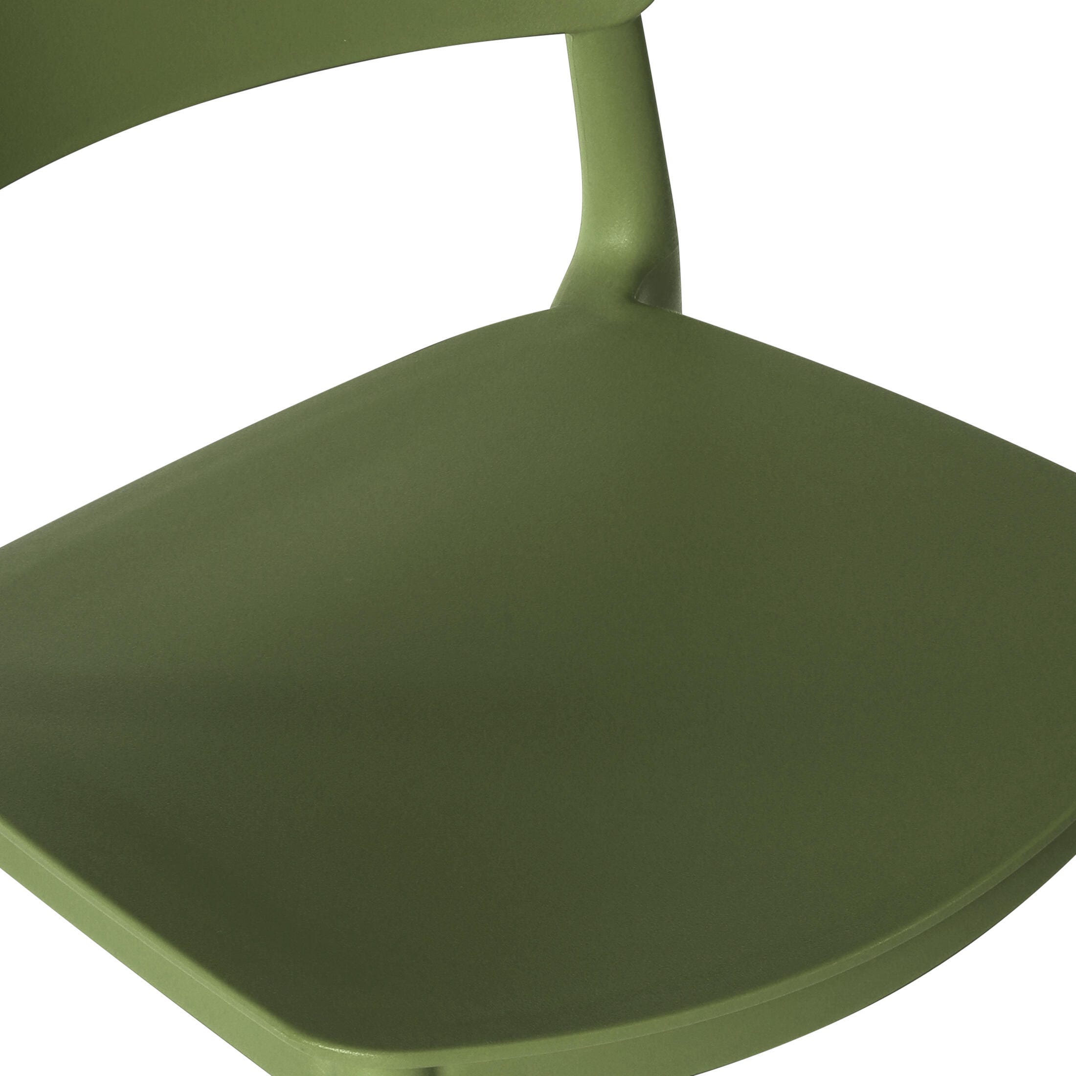 Westin Furniture Seraphine Outdoor Bar Stool (Set of 2), Olive Green, large
