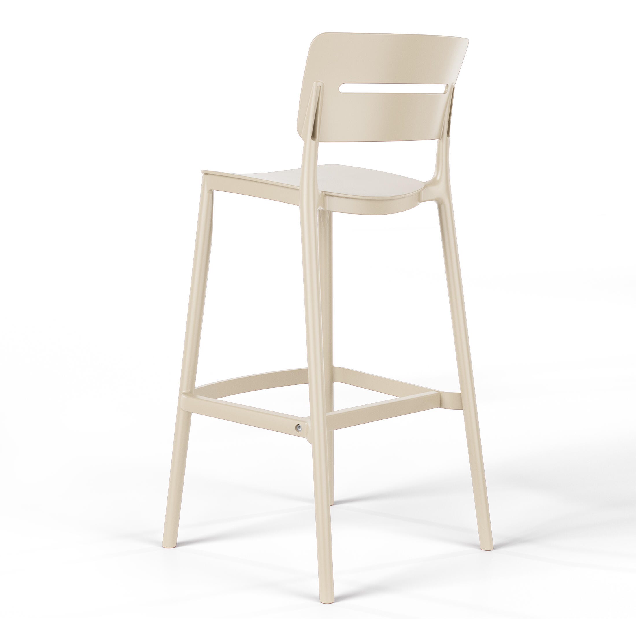 Westin Furniture Seraphine Outdoor Bar Stool (Set of 2), Sand, large