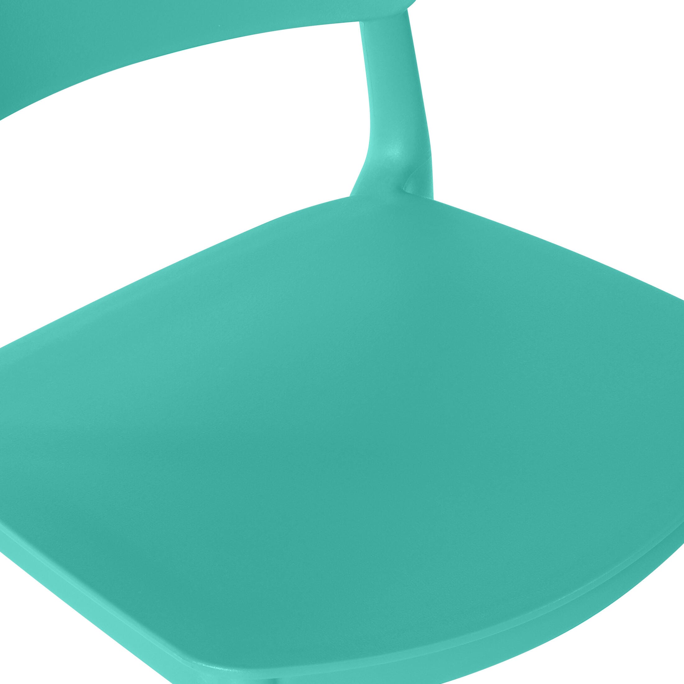 Westin Furniture Seraphine Outdoor Bar Stool (Set of 2), Turquoise, large