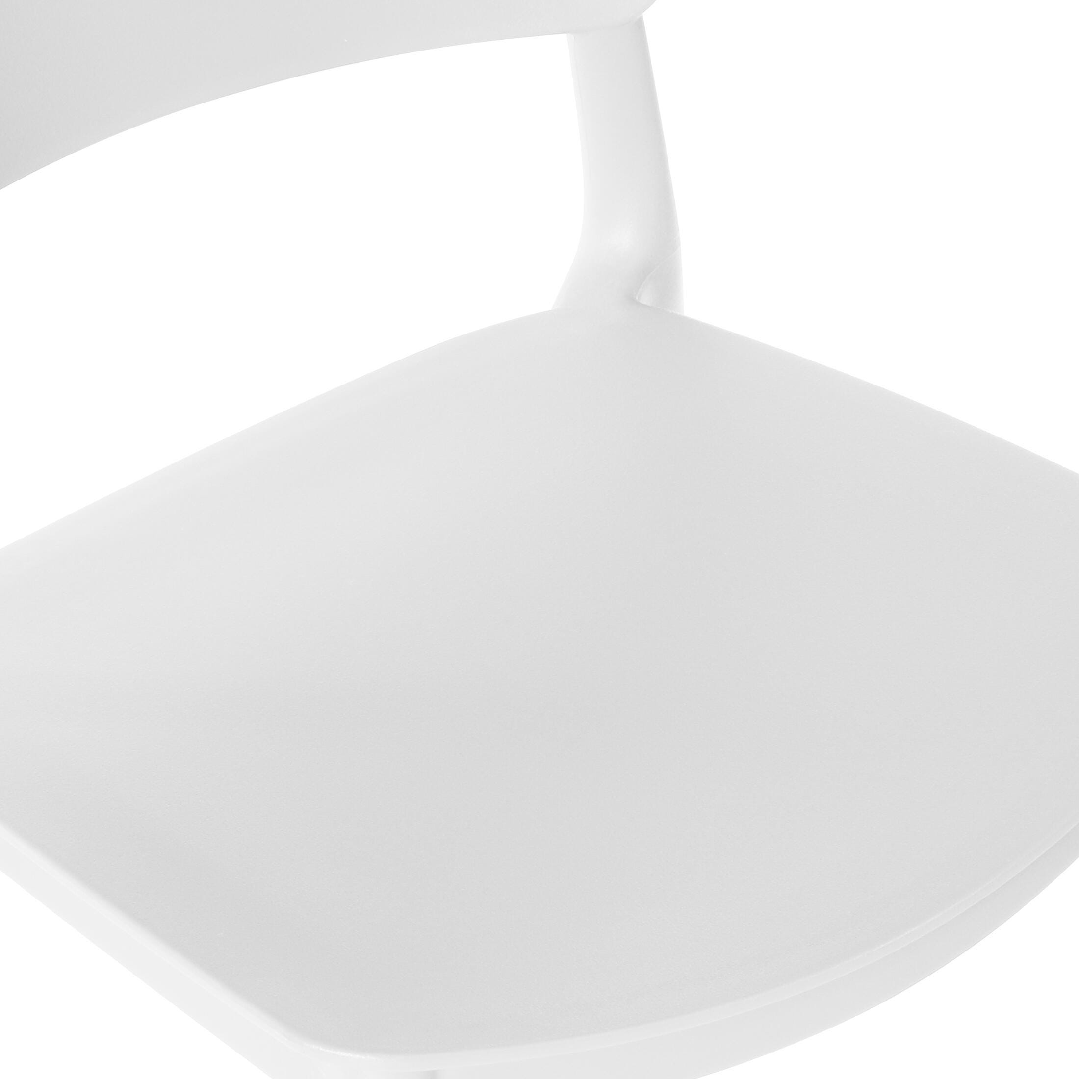 Westin Furniture Seraphine Outdoor Bar Stool (Set of 2), White, large