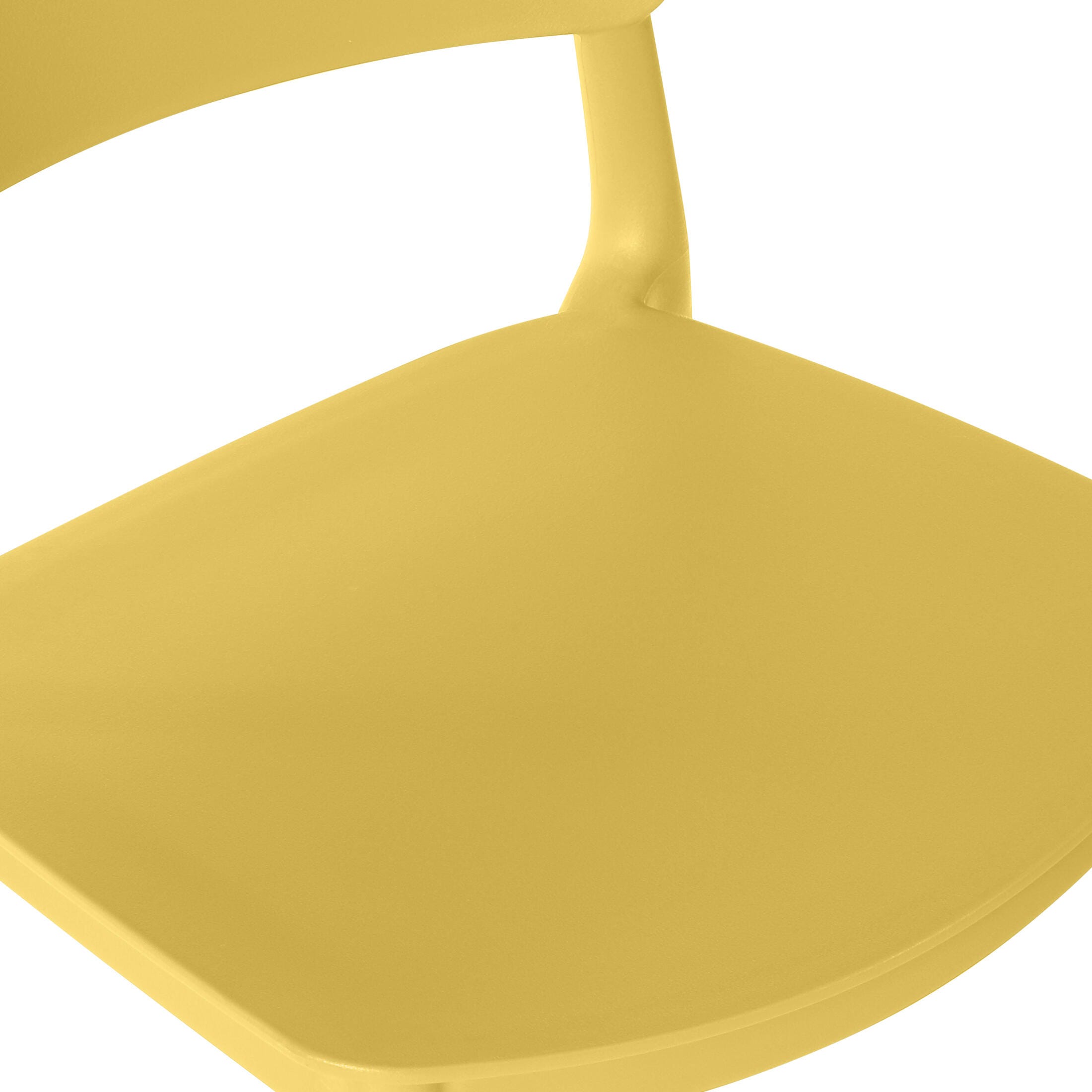 Westin Furniture Seraphine Outdoor Bar Stool (Set of 2), Yellow, large