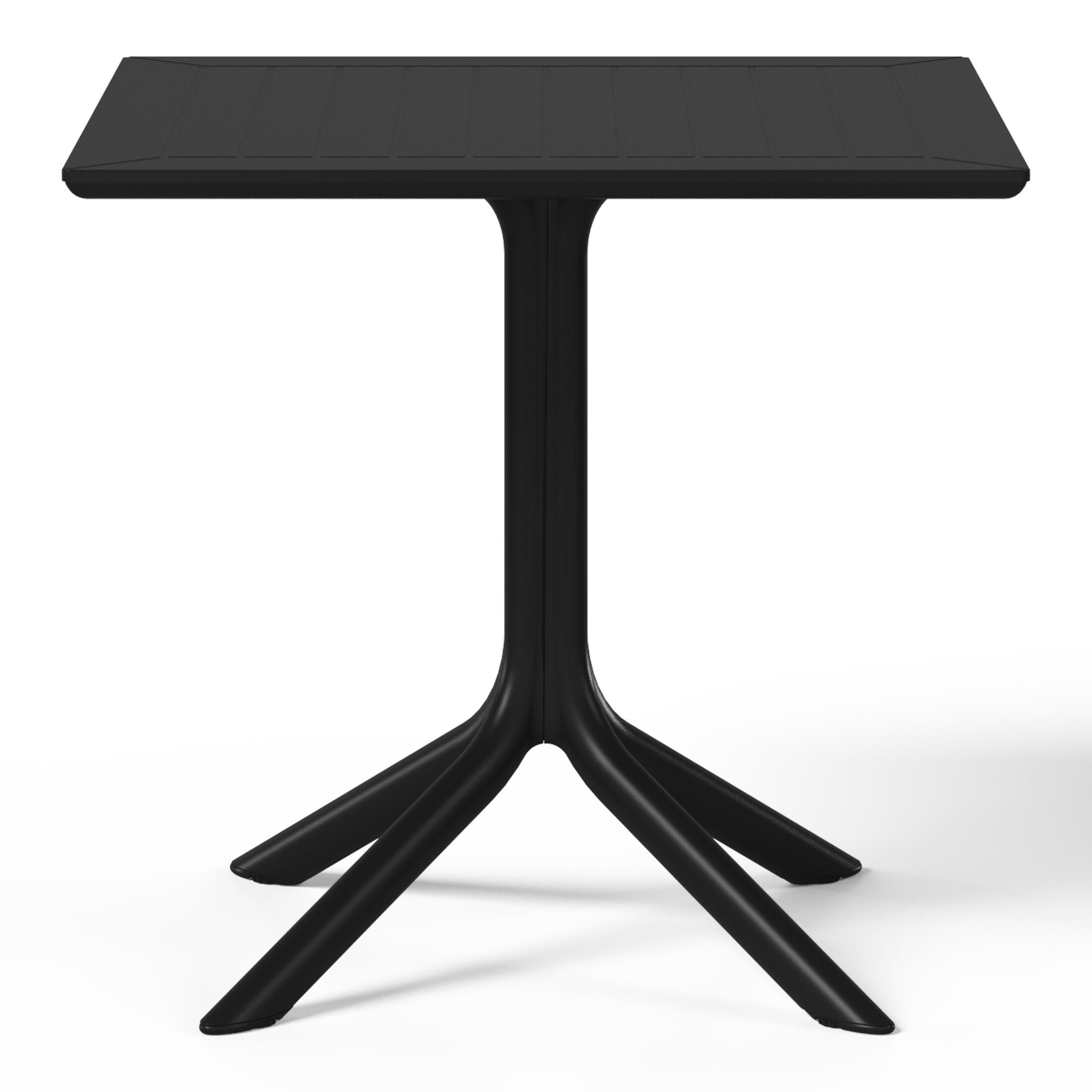 Westin Furniture Isla Square Outdoor Dining Table, Black, large