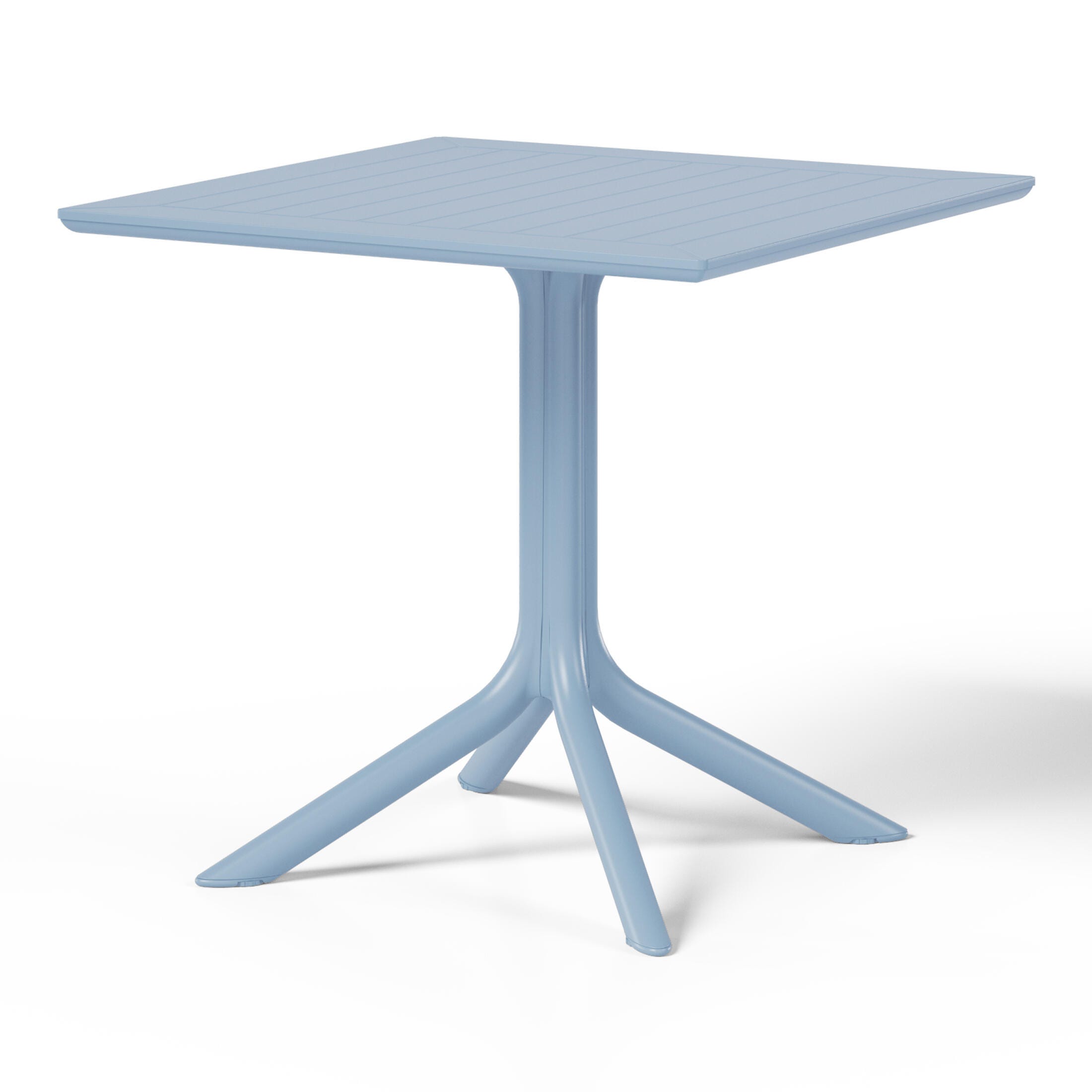 Westin Furniture Isla Square Outdoor Dining Table, French Blue, large