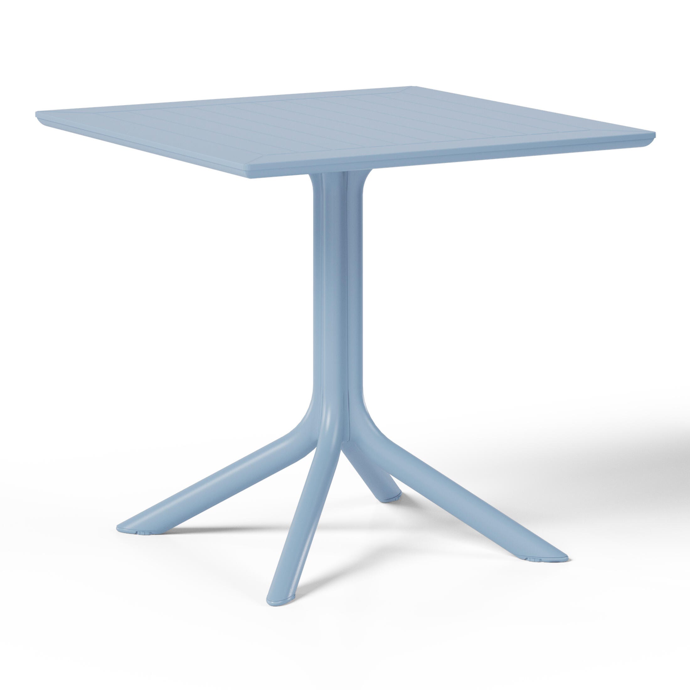 Westin Furniture Isla Square Outdoor Dining Table, French Blue, large