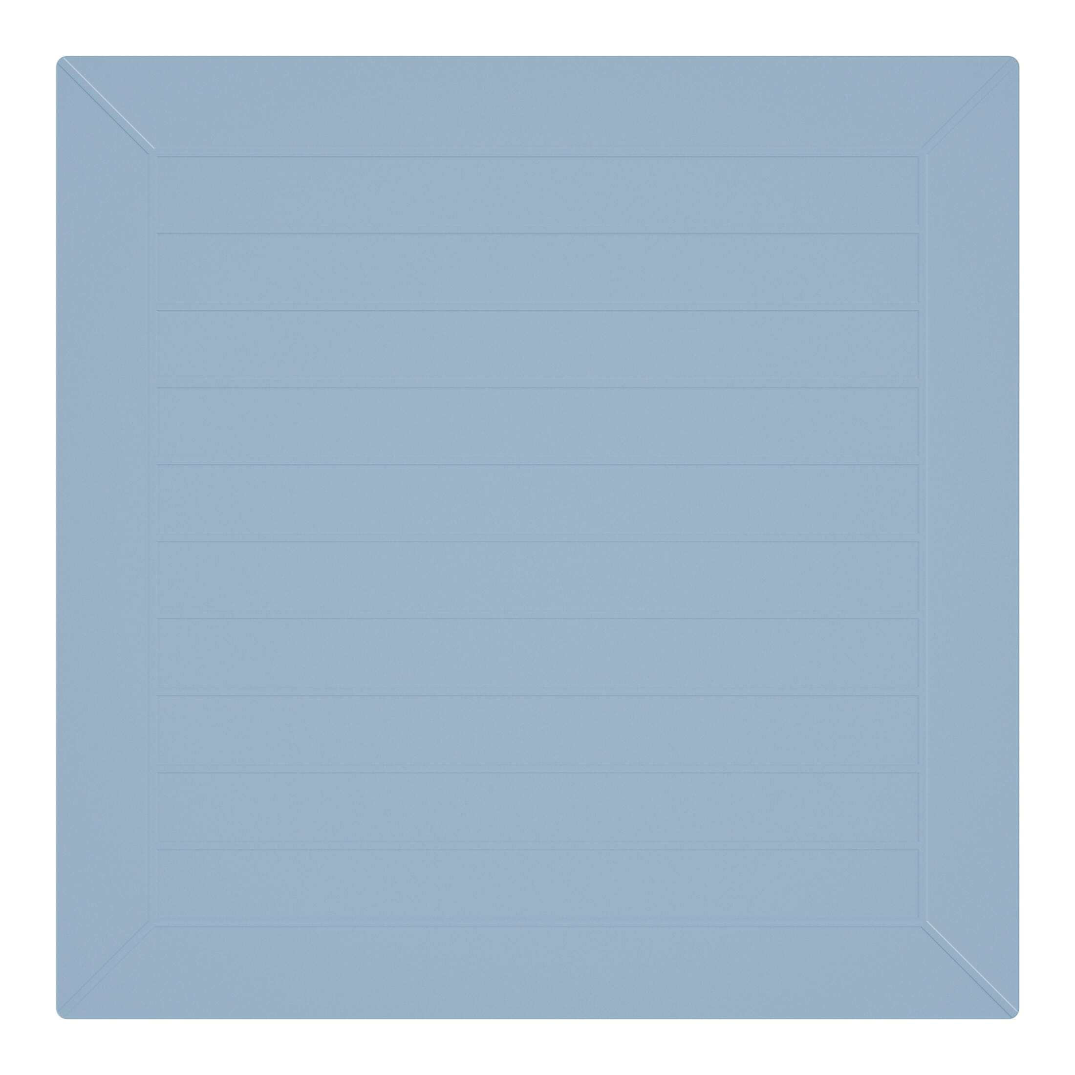 Westin Furniture Isla Square Outdoor Dining Table, French Blue, large