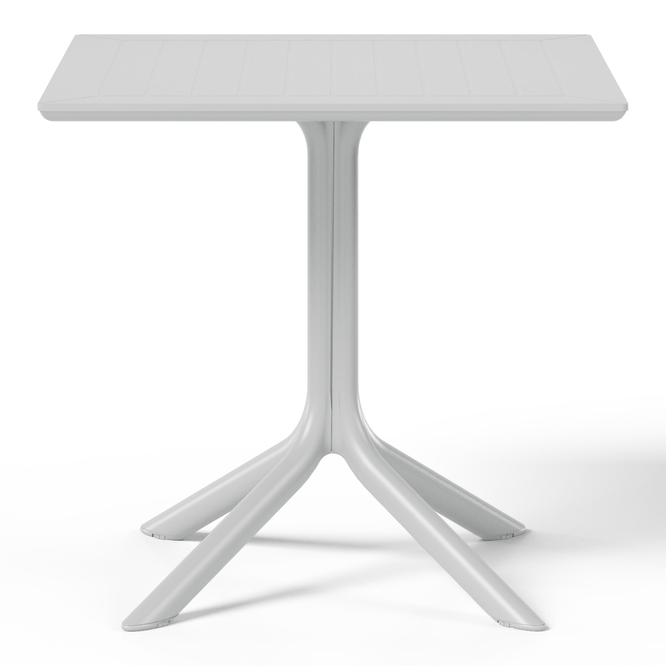 Westin Furniture Isla Square Outdoor Dining Table, Gray, large