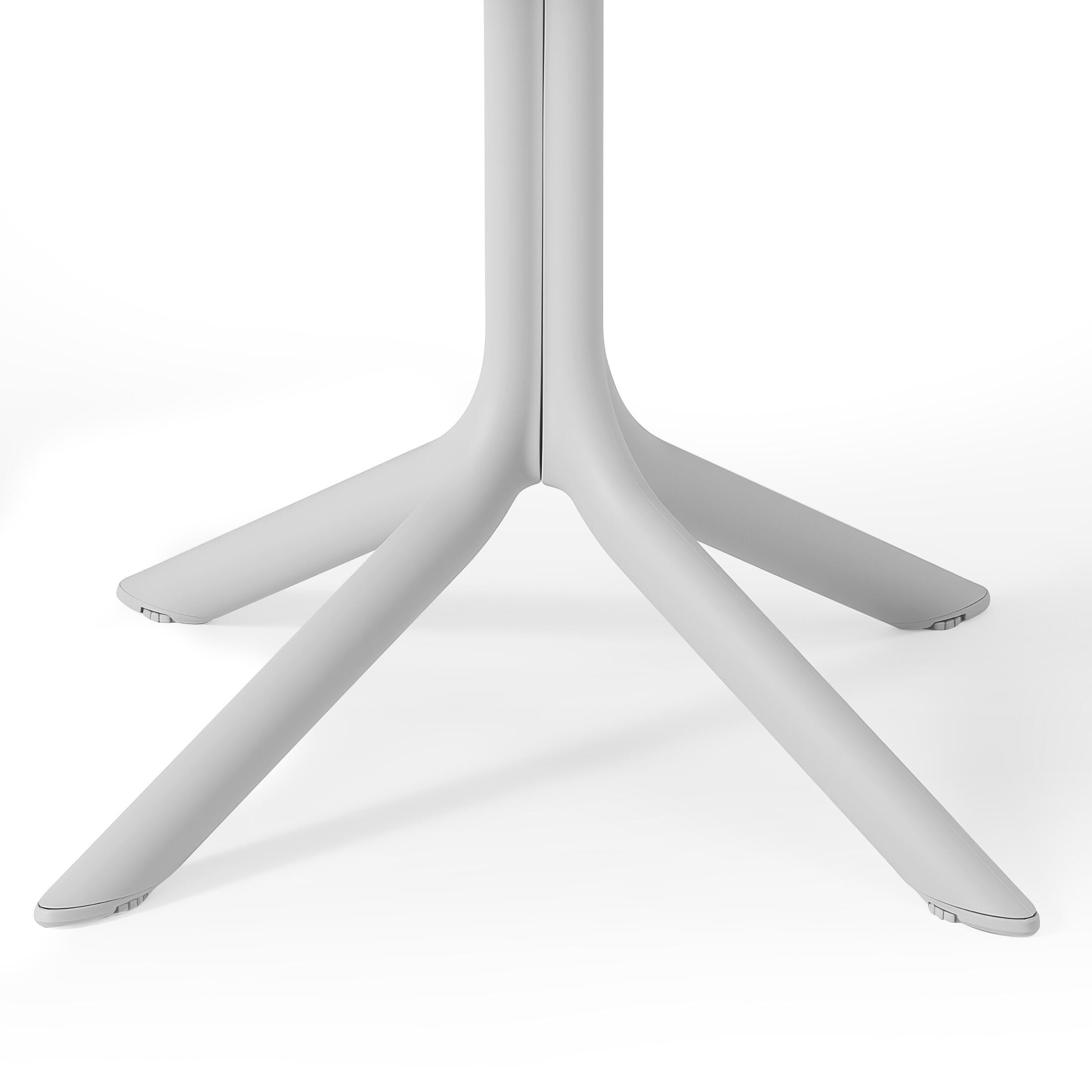Westin Furniture Isla Square Outdoor Dining Table, Gray, large