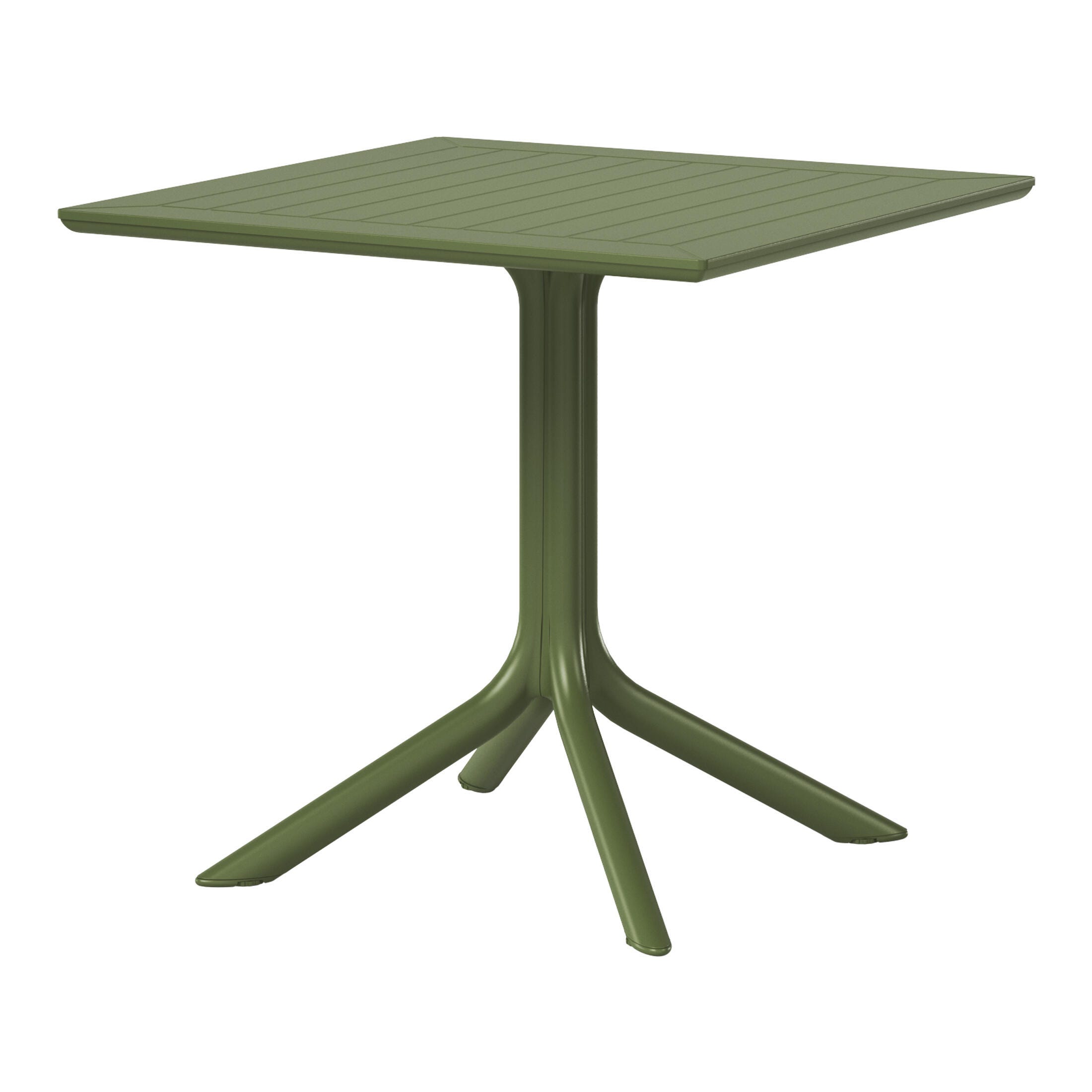Westin Furniture Isla Square Outdoor Dining Table, Olive Green, large