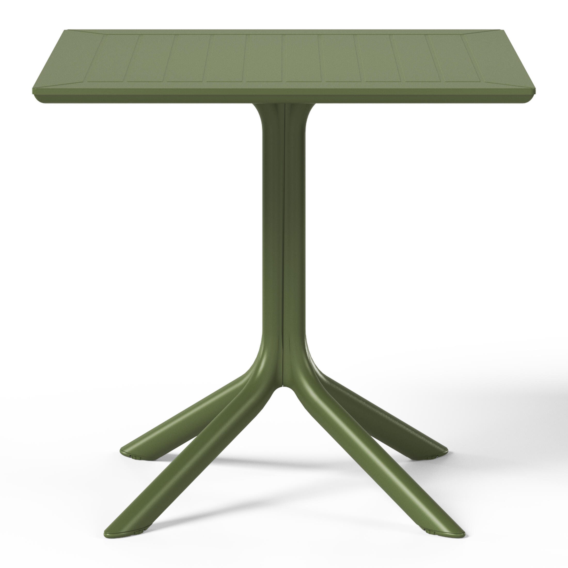 Westin Furniture Isla Square Outdoor Dining Table, Olive Green, large