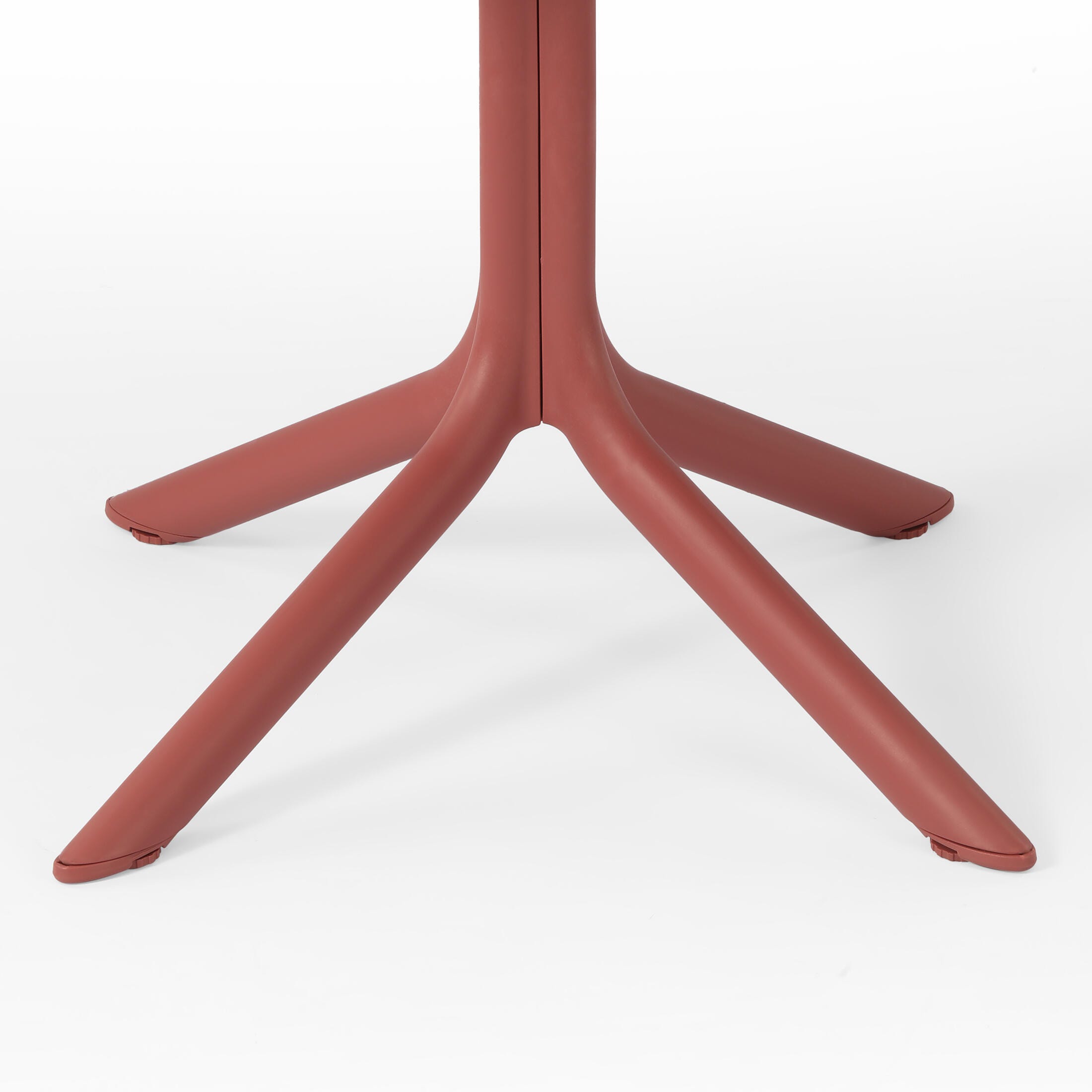 Westin Furniture Isla Square Outdoor Dining Table, Red, large