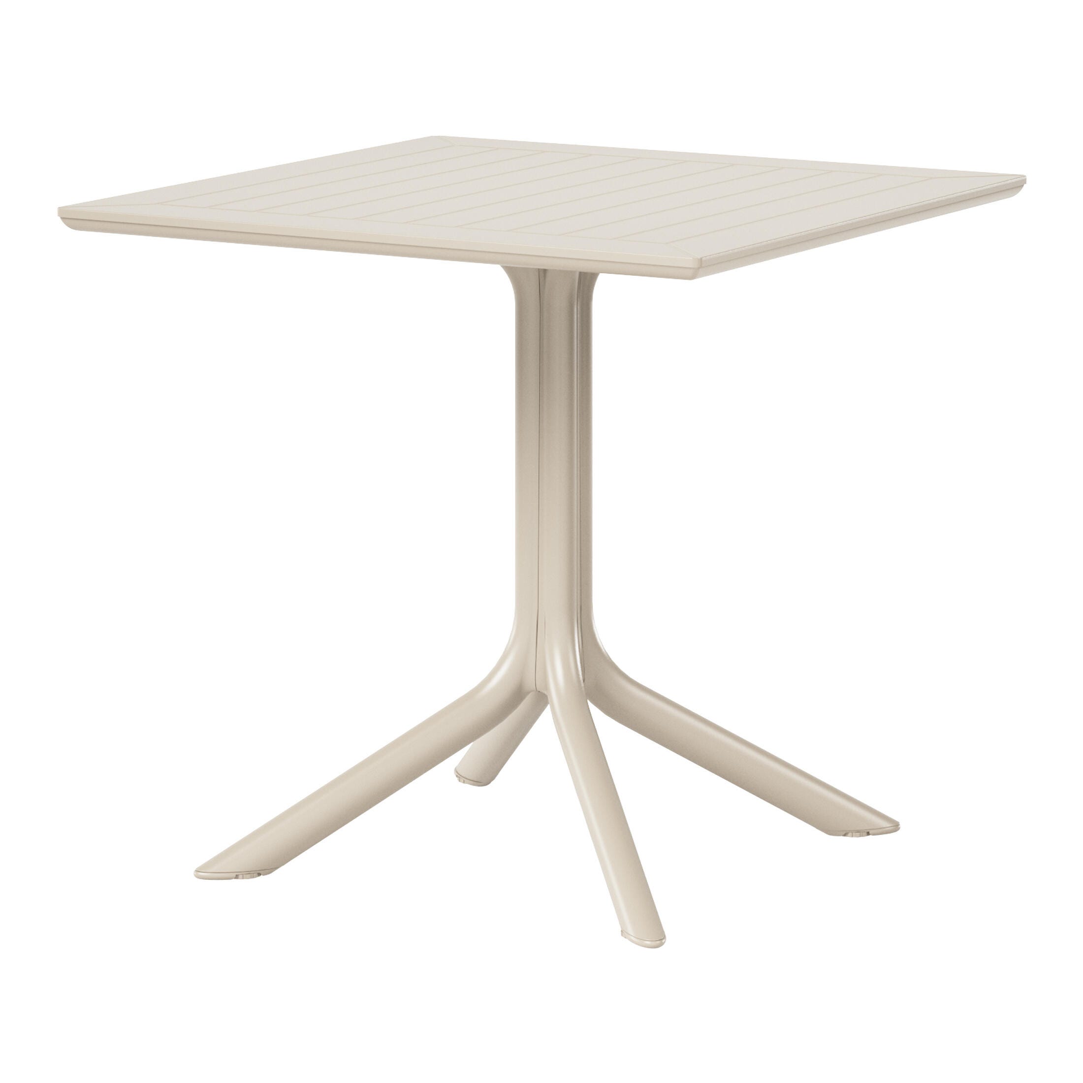 Westin Furniture Isla Square Outdoor Dining Table, Sand, large