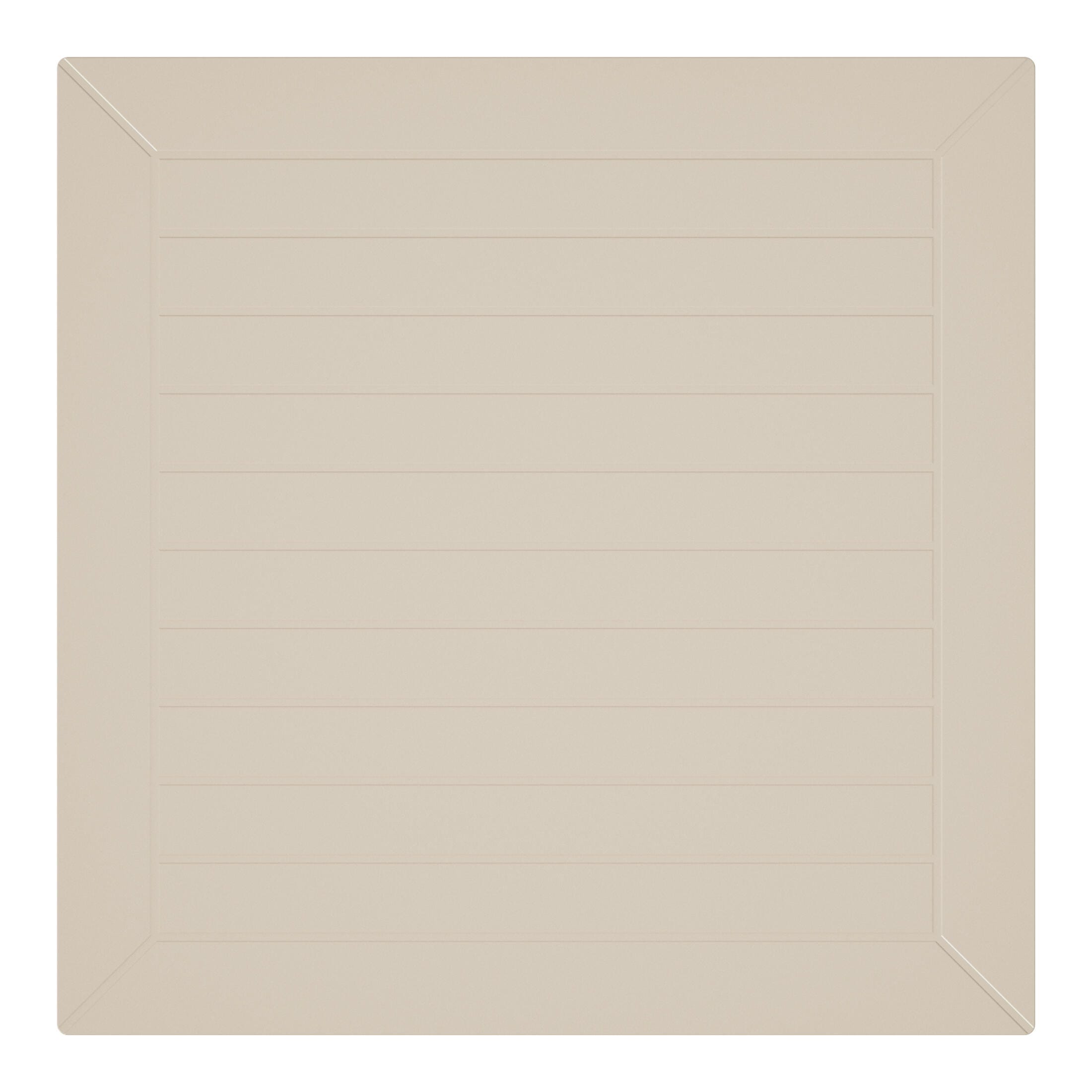 Westin Furniture Isla Square Outdoor Dining Table, Sand, large