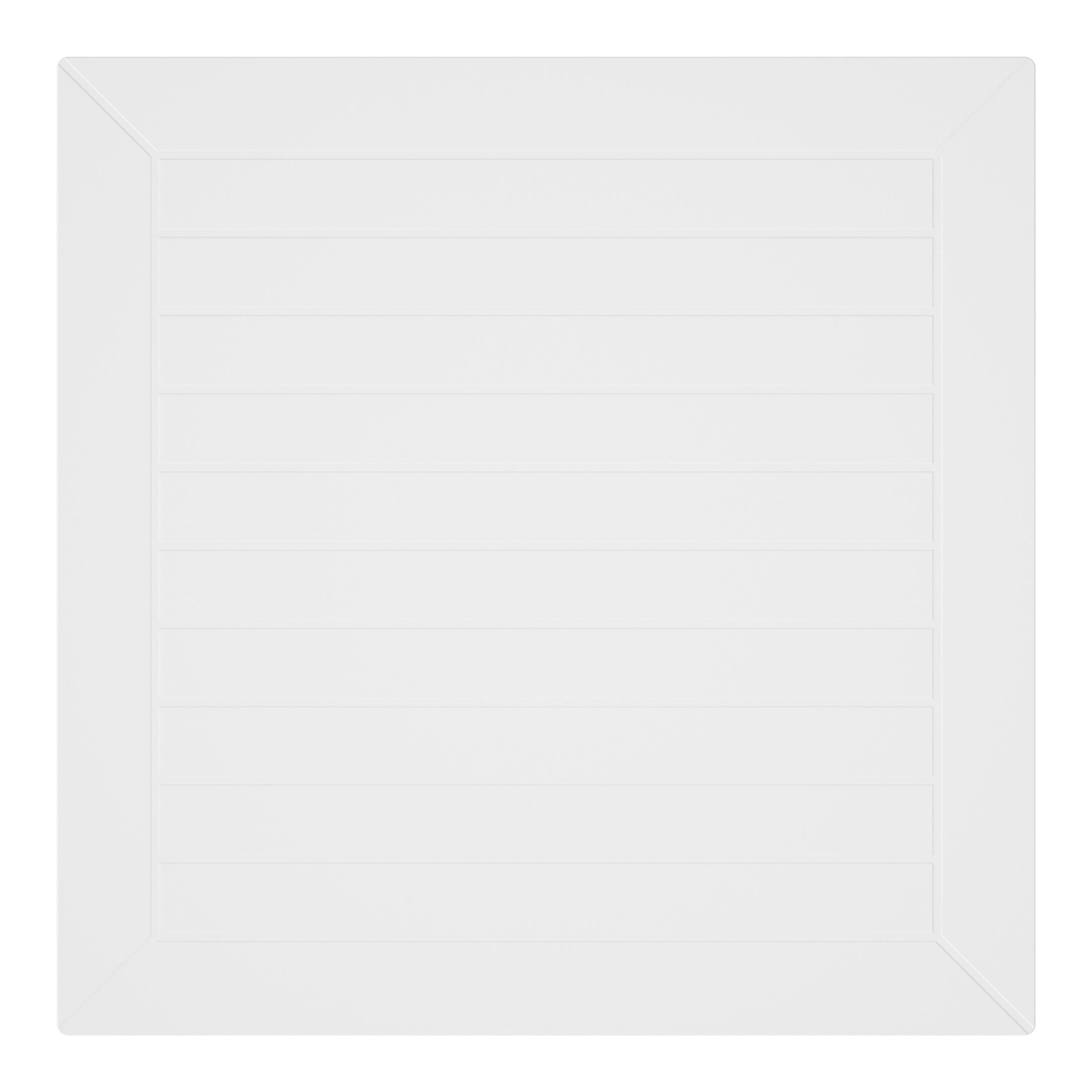 Westin Furniture Isla Square Outdoor Dining Table, White, large