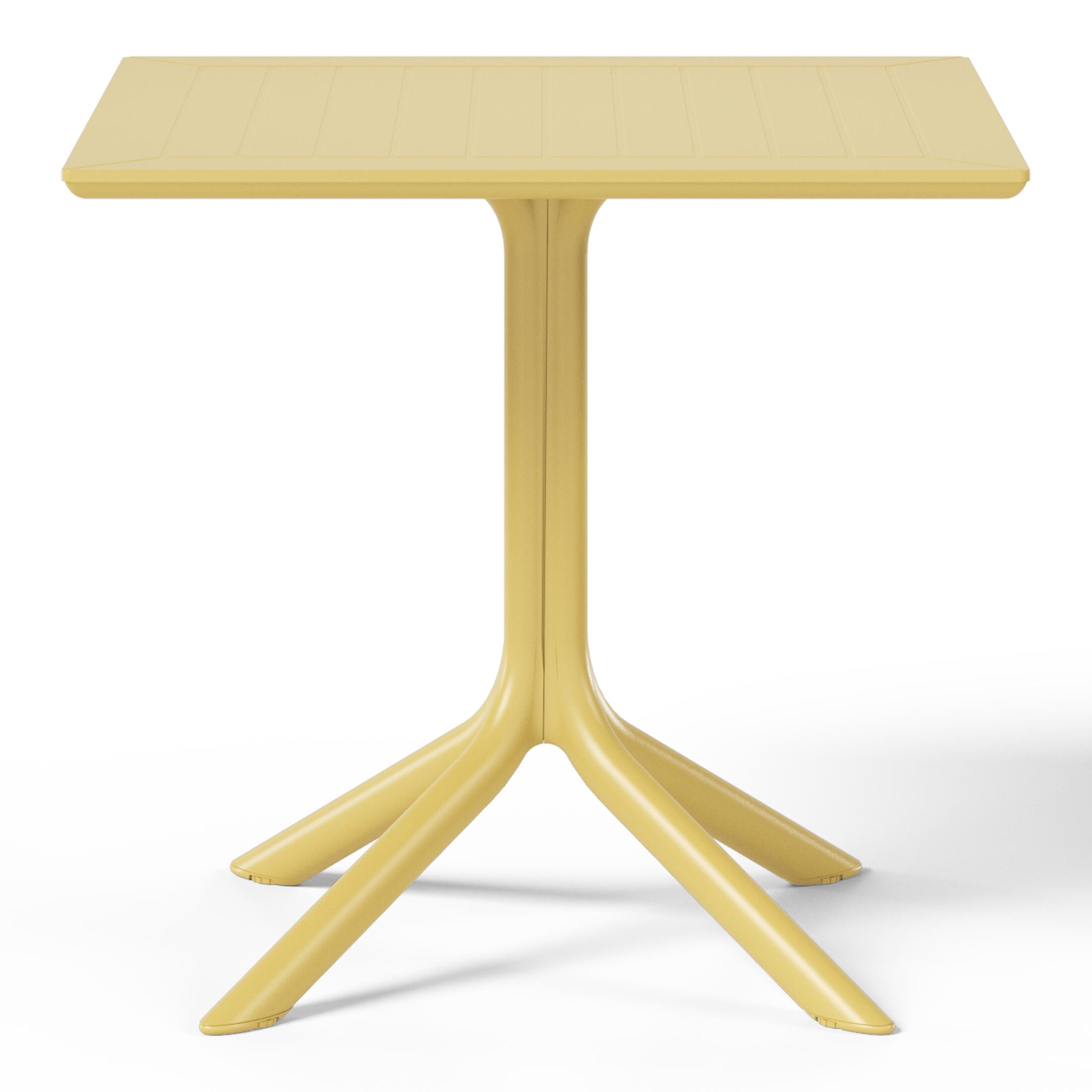 Westin Furniture Isla Square Outdoor Dining Table, Yellow, large