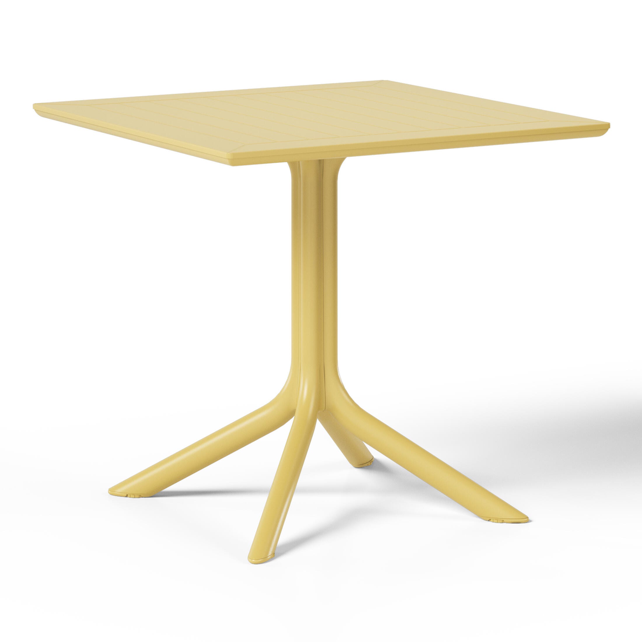 Westin Furniture Isla Square Outdoor Dining Table, Yellow, large