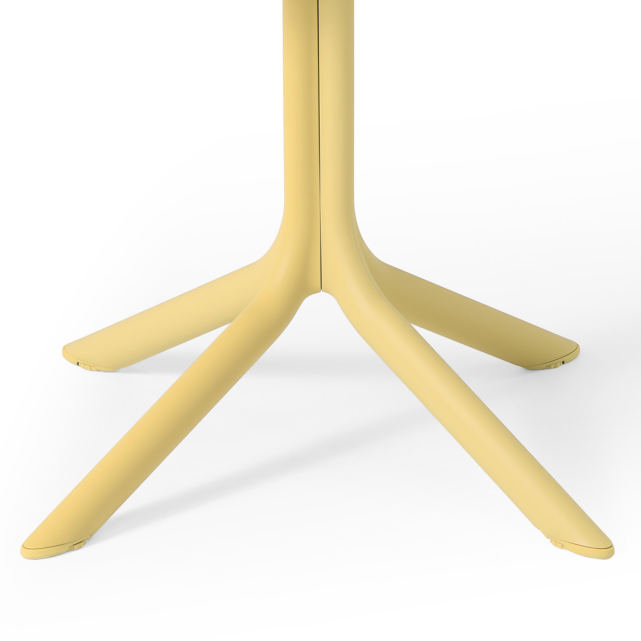 Westin Furniture Isla Square Outdoor Dining Table, Yellow, large