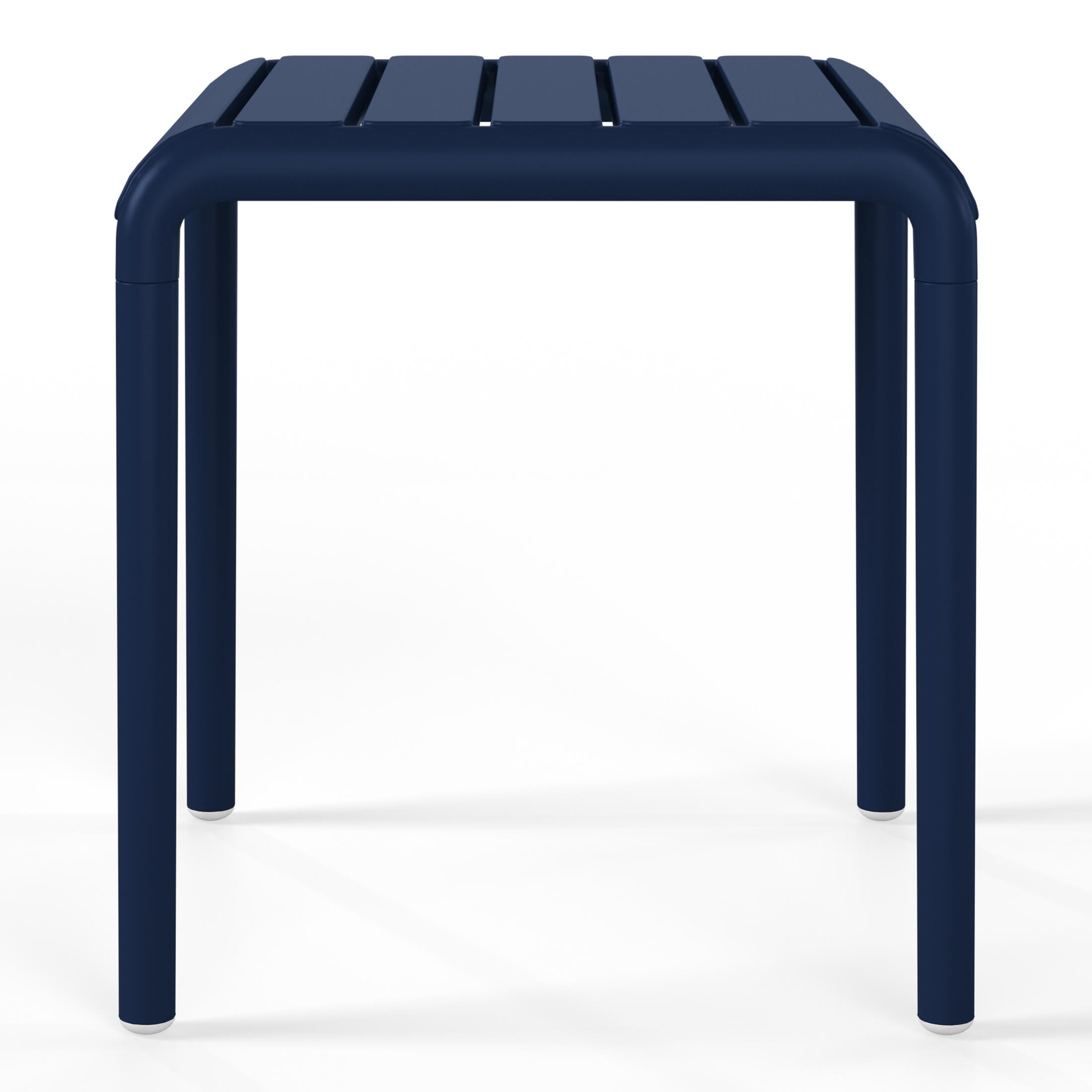 Westin Furniture Lucienne Square Outdoor Side Table (Set of 2), Navy Blue, large