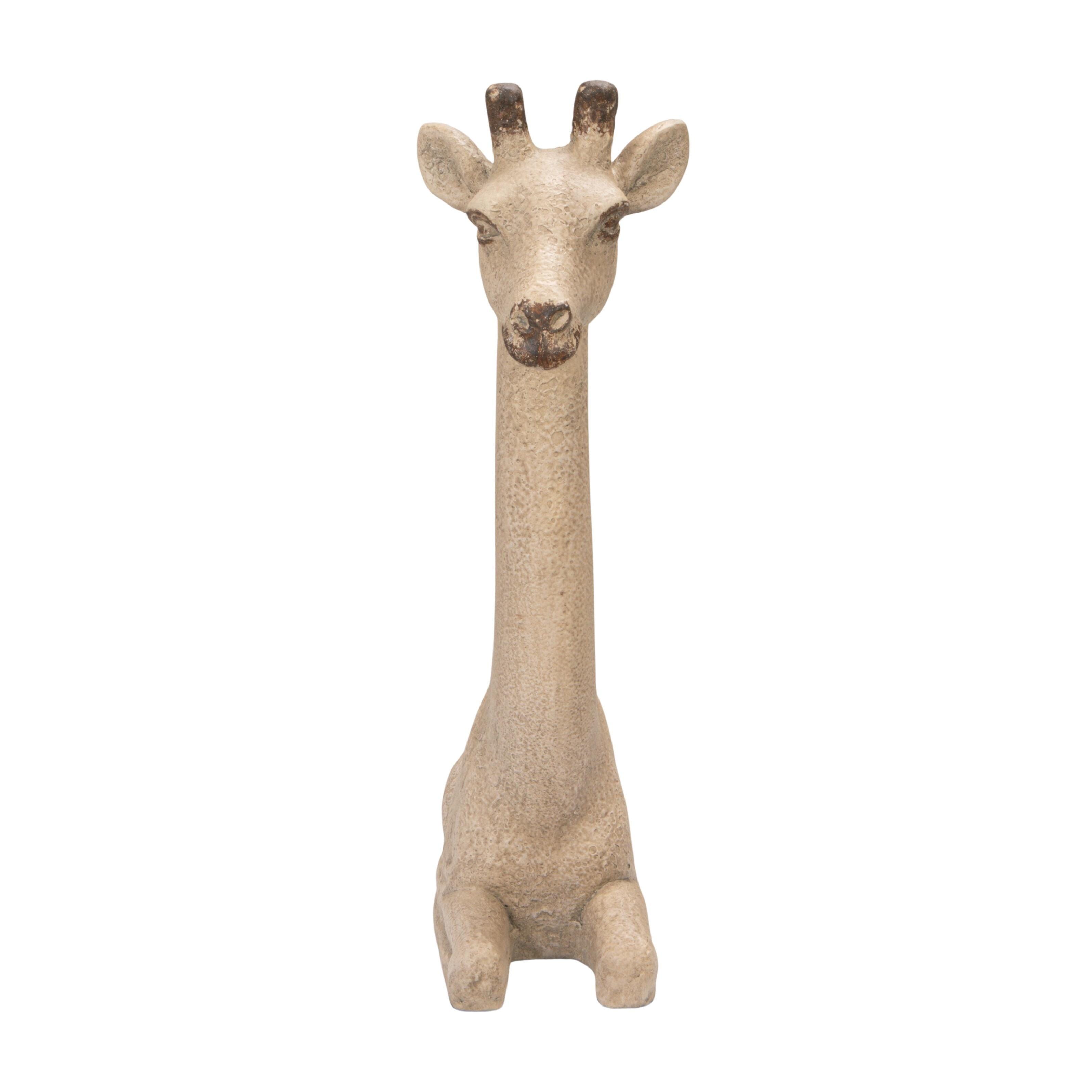 Storied Home Outdoor Giraffe Calf Sculpture, , large