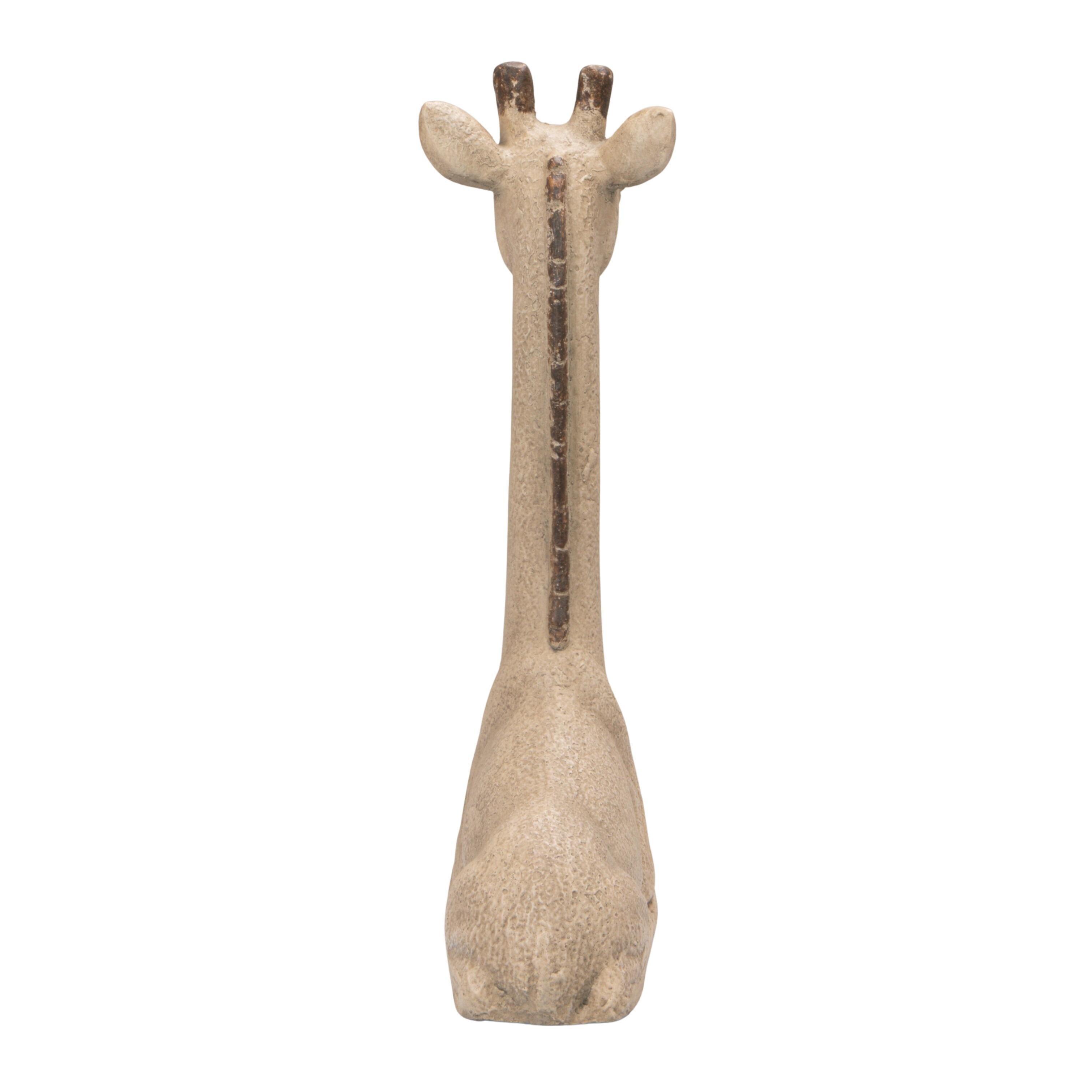 Storied Home Outdoor Giraffe Calf Sculpture, , large