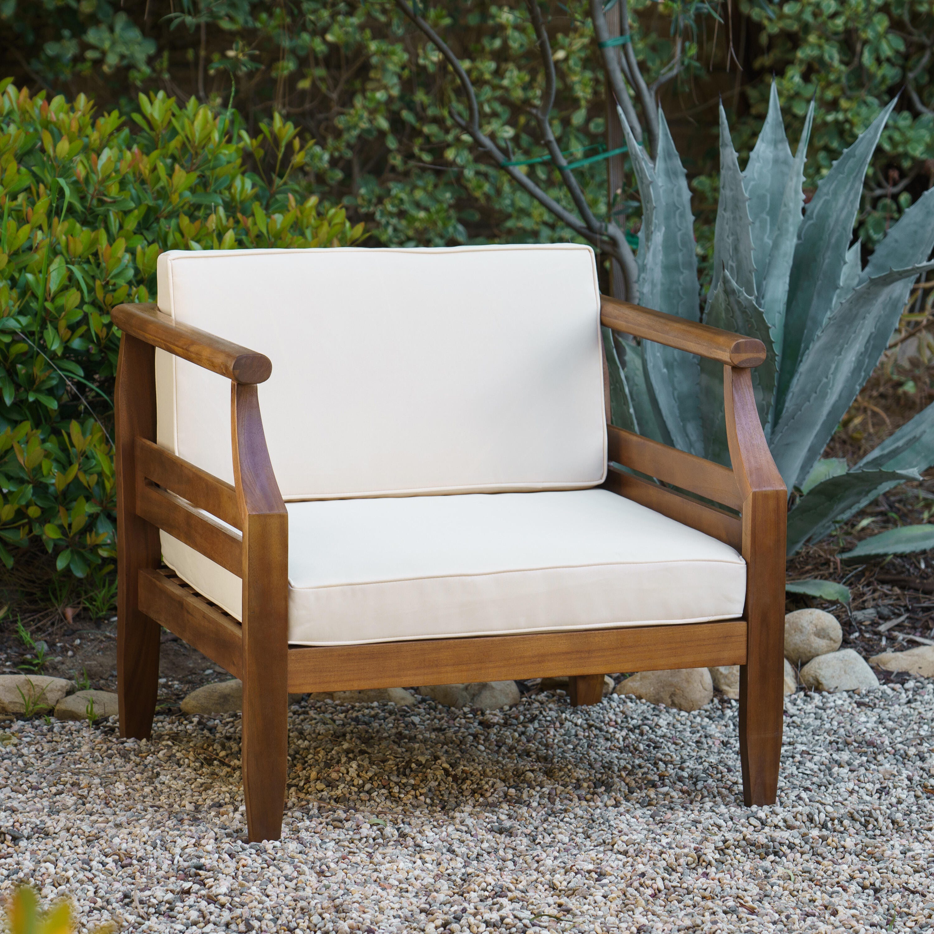 Linon Holland Outdoor Lounge Chair, , large