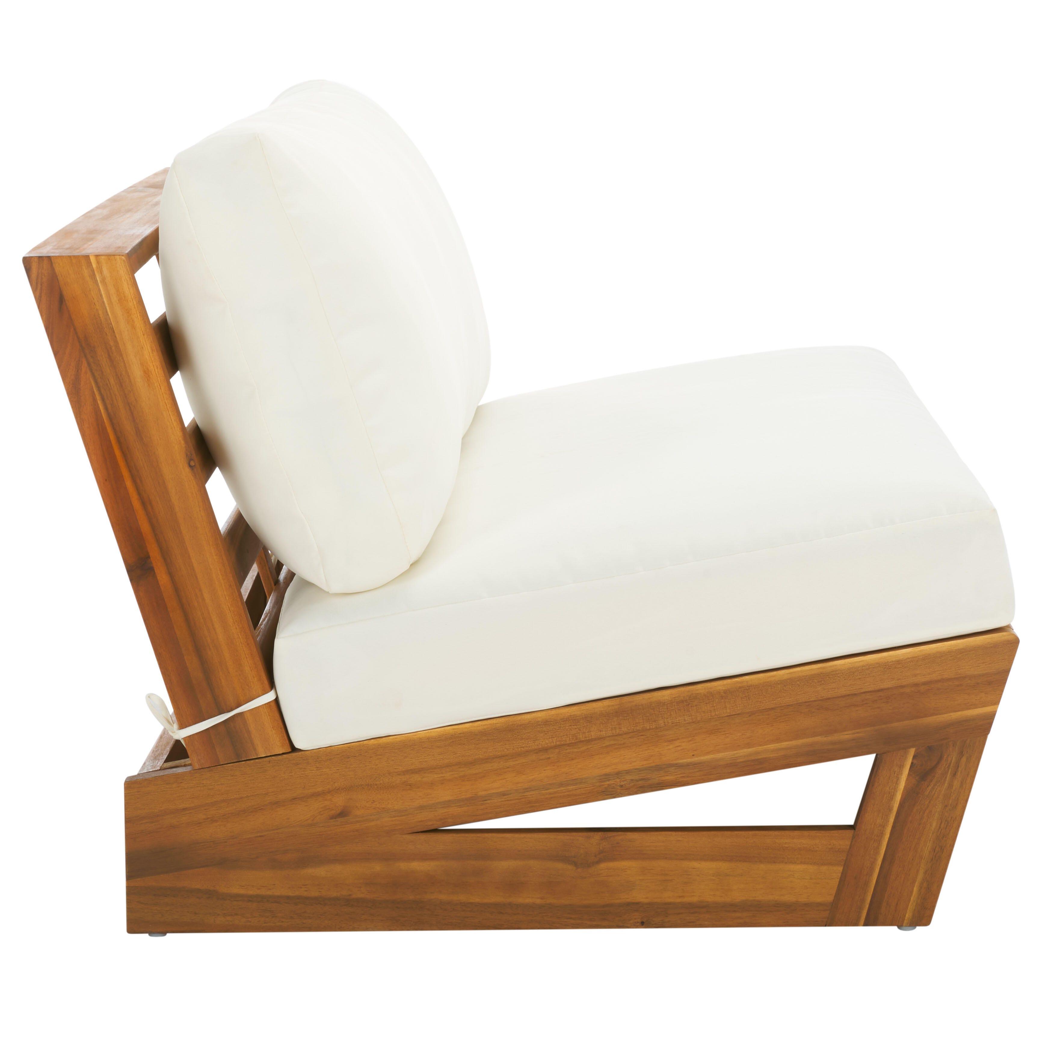 Safavieh Lynn Outdoor Loveseat, Tan/Cream, large