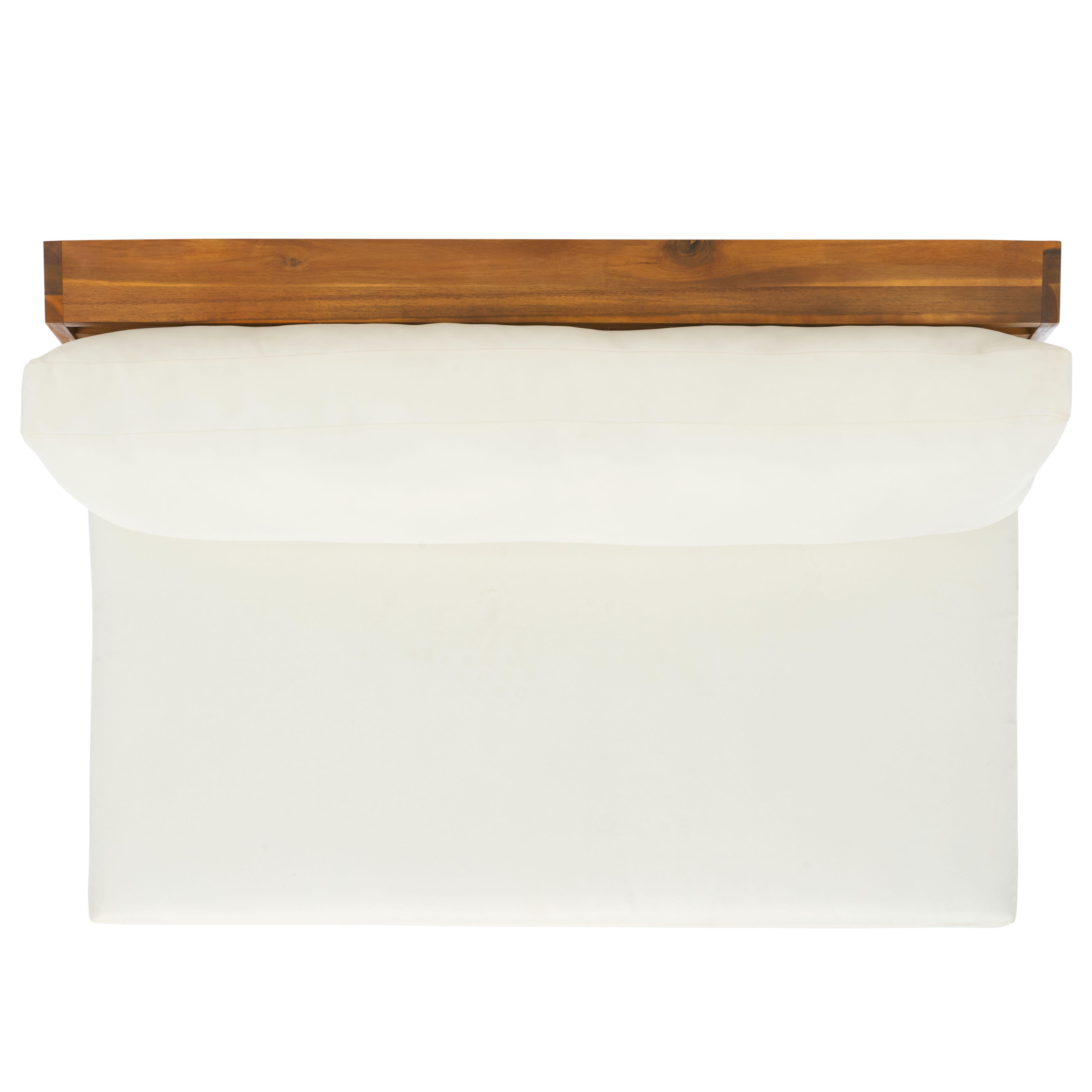 Safavieh Lynn Outdoor Loveseat, Tan/Cream, large