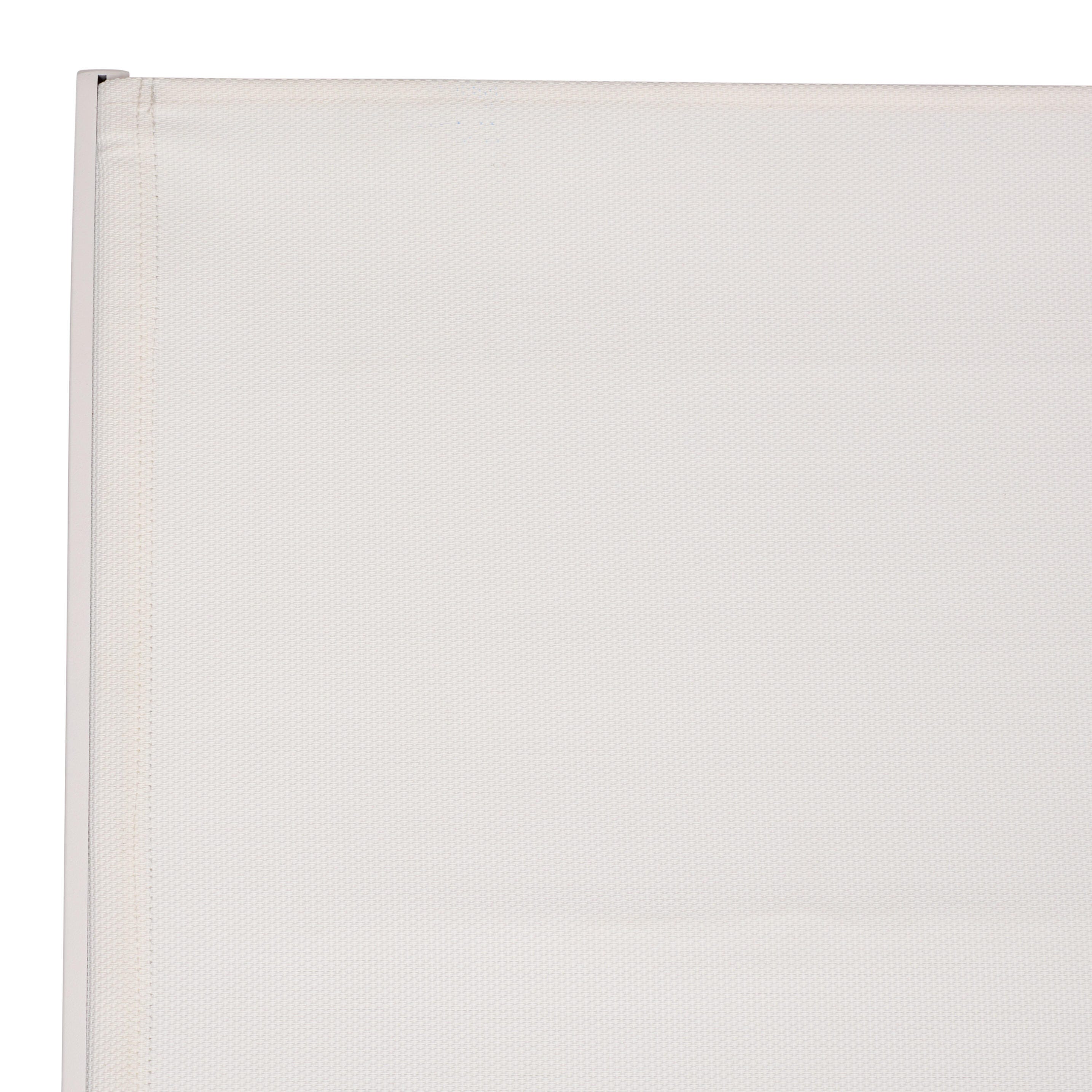 Safavieh Logan Outdoor Chaise Lounge, White, large
