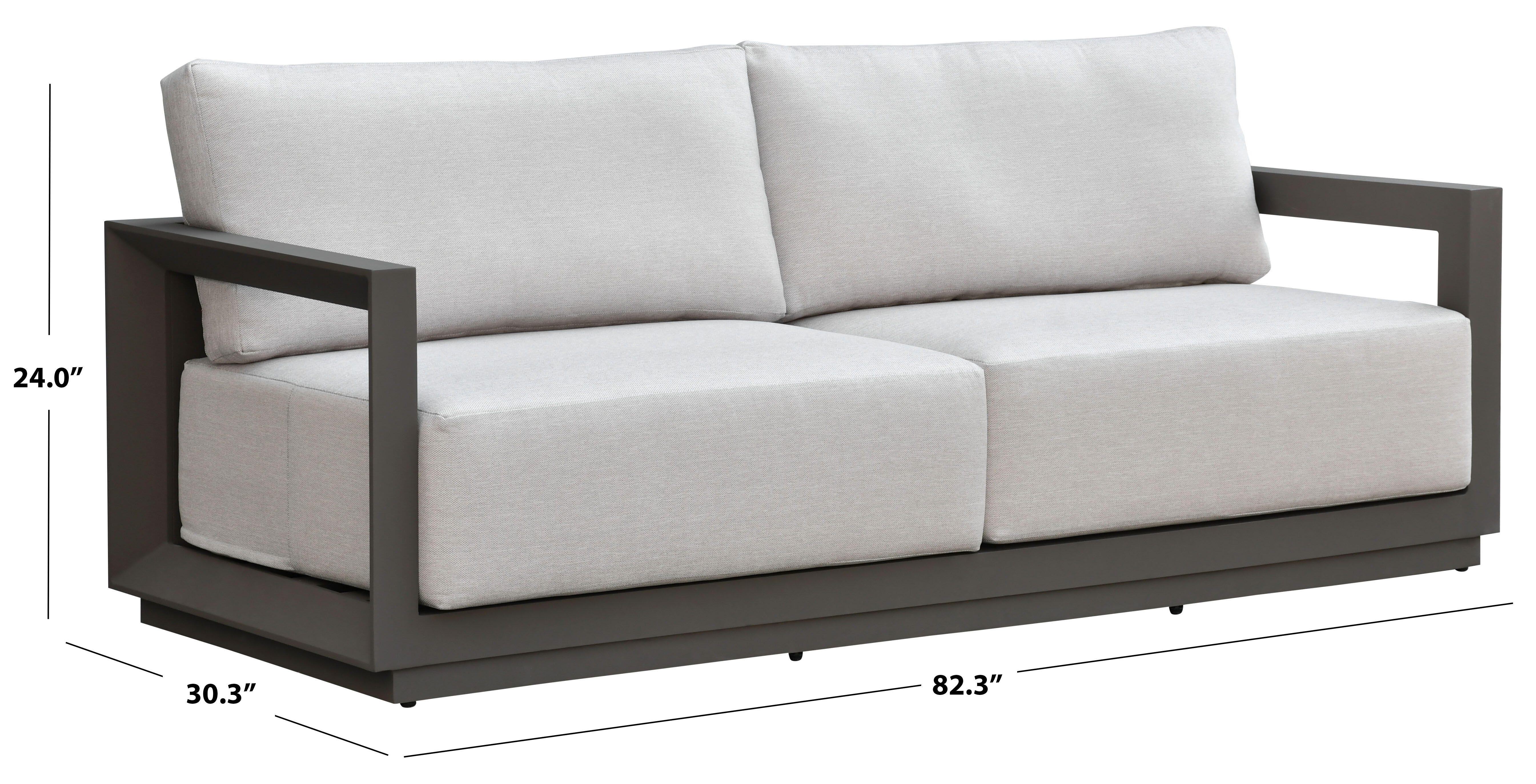 Safavieh Donaldo Outdoor Loveseat, , large