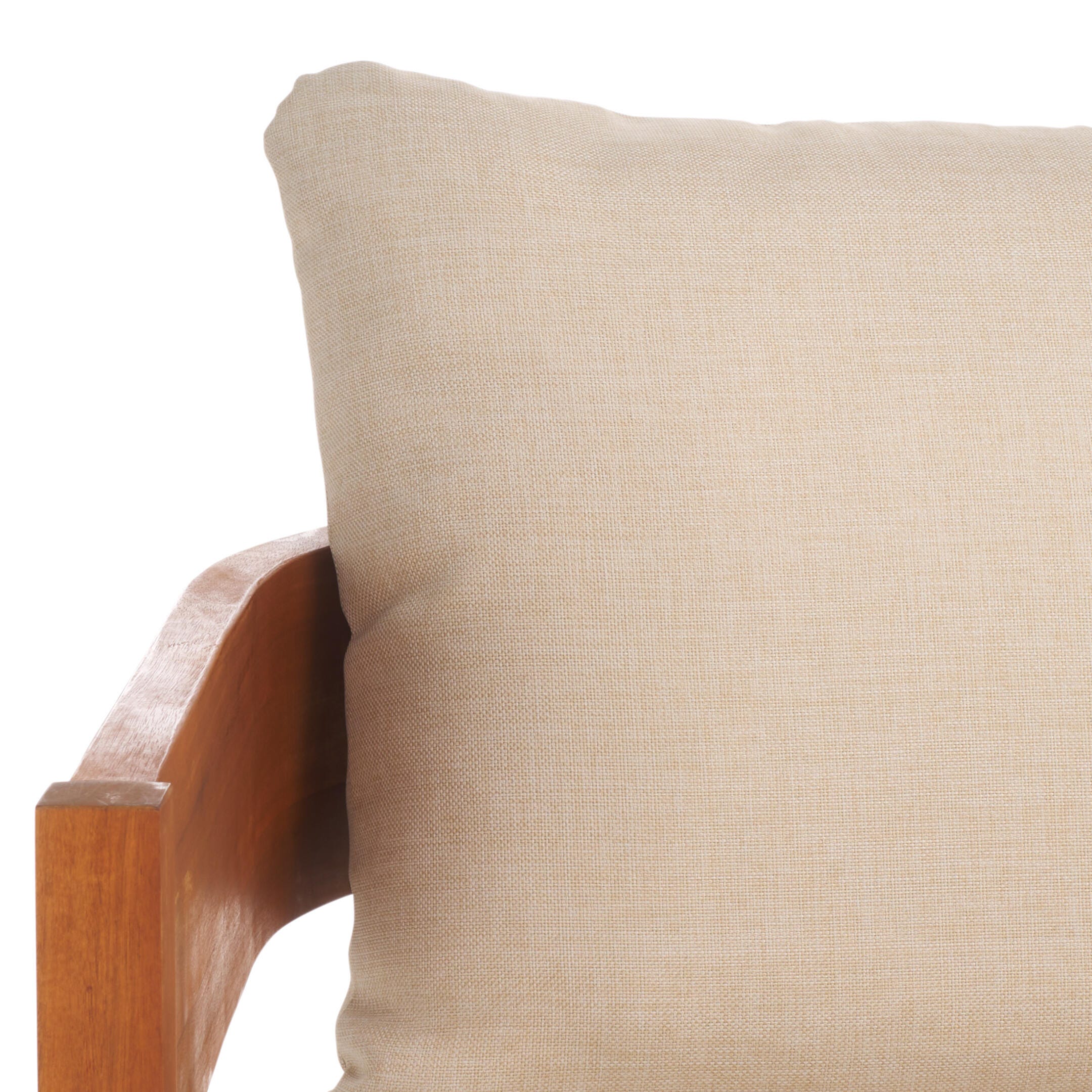 Safavieh Owen Outdoor Sofa, Brown/Beige, large