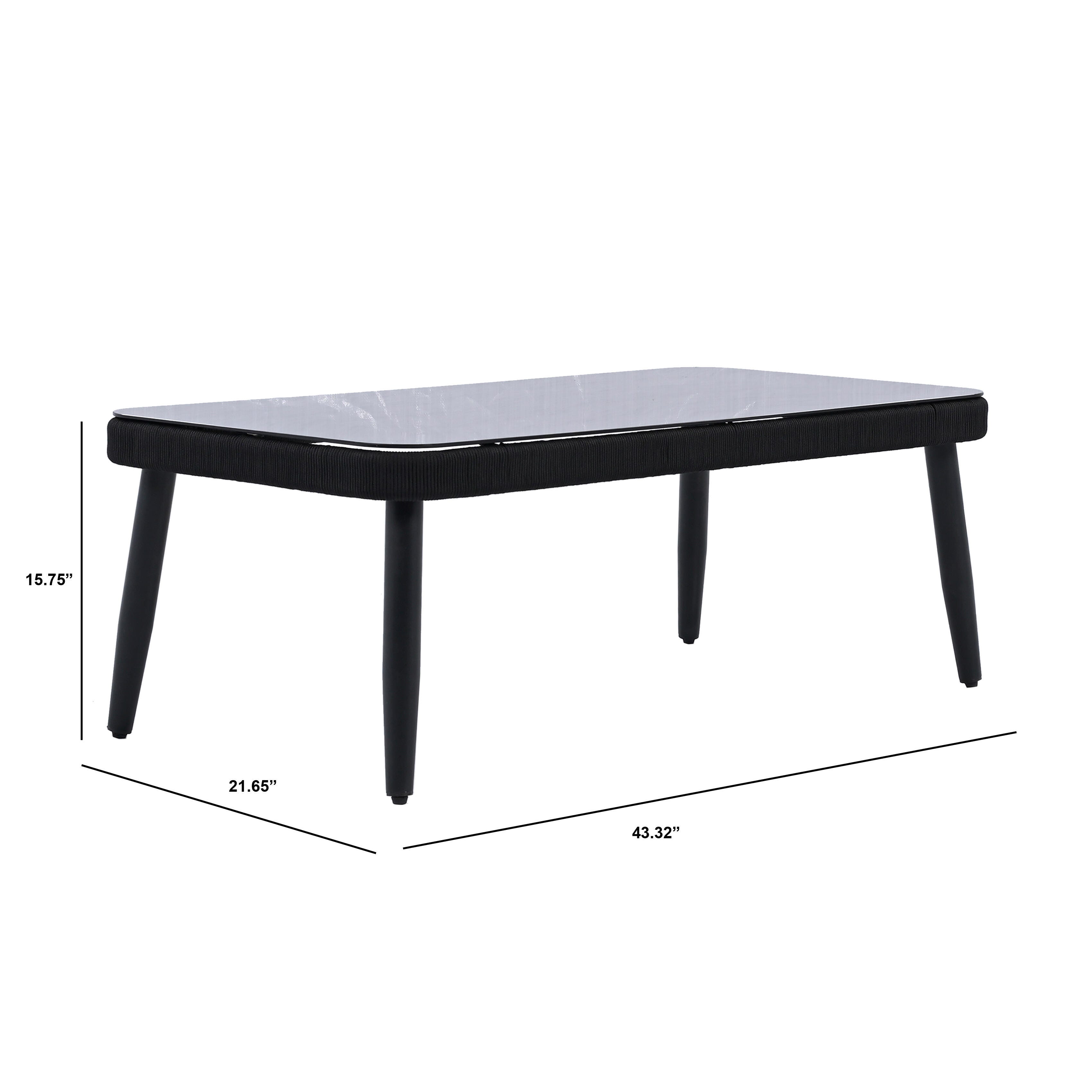 Safavieh Harrison Outdoor Loveseat, , large