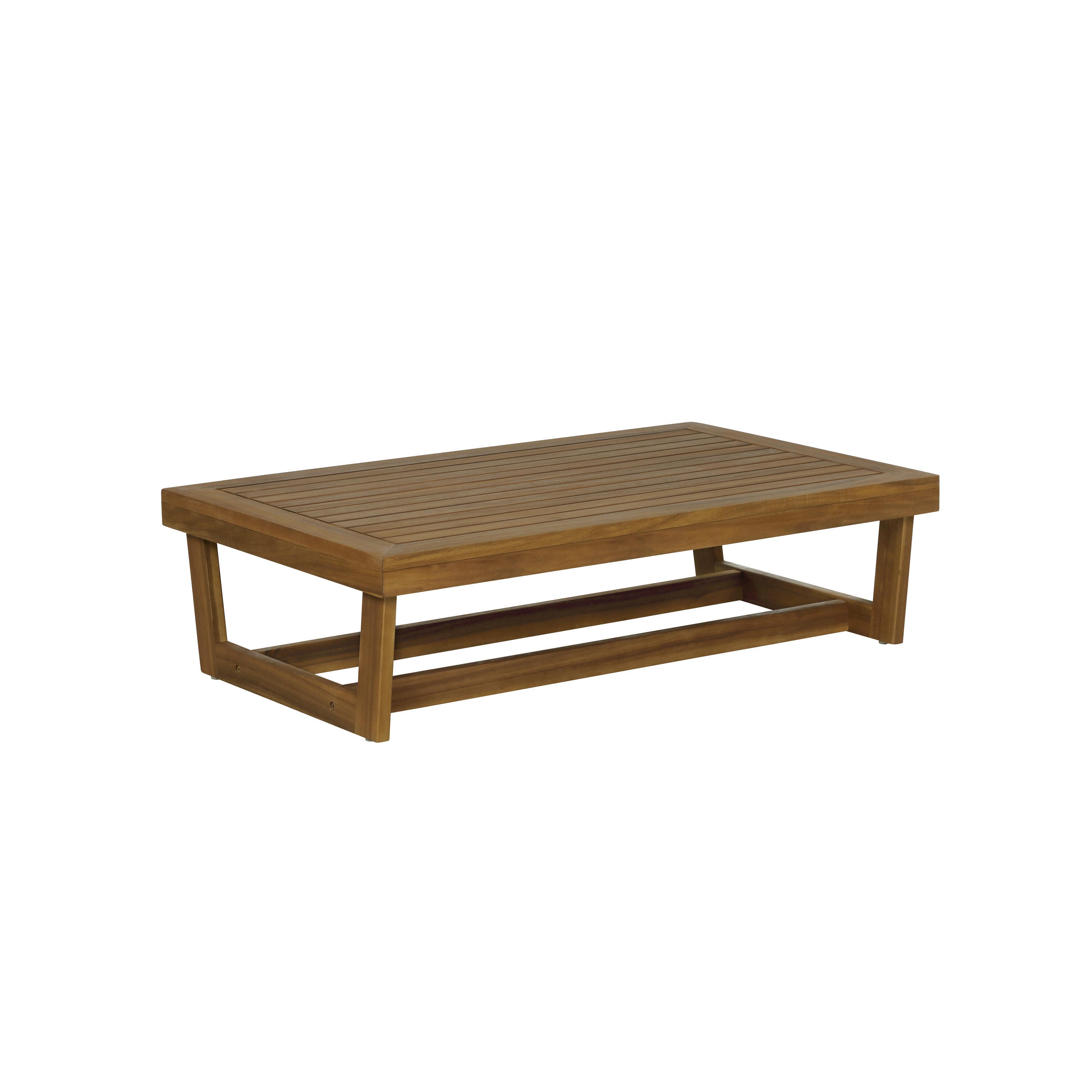 Linon Carmel Outdoor Cocktail Table, Brown, large
