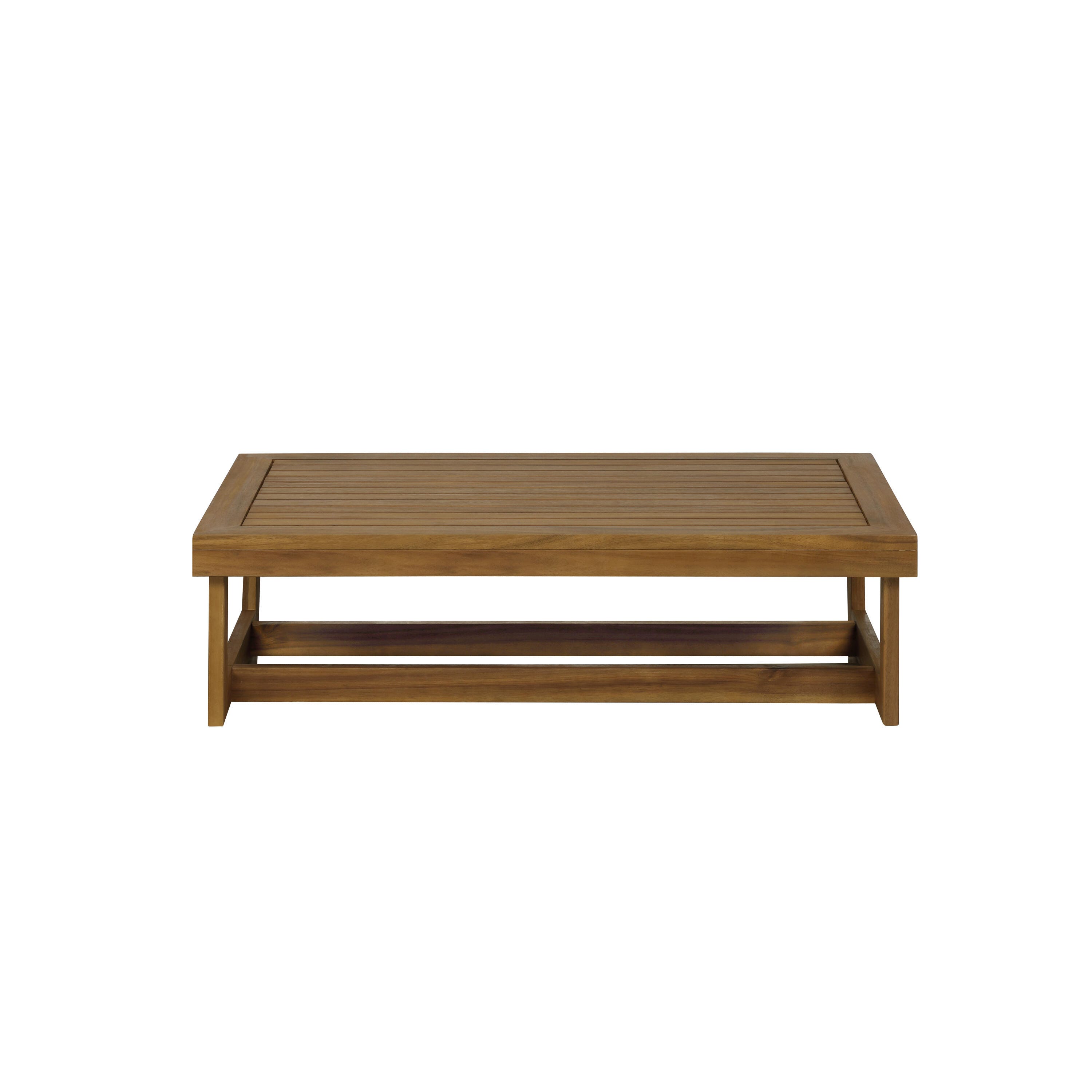 Linon Carmel Outdoor Cocktail Table, Brown, large