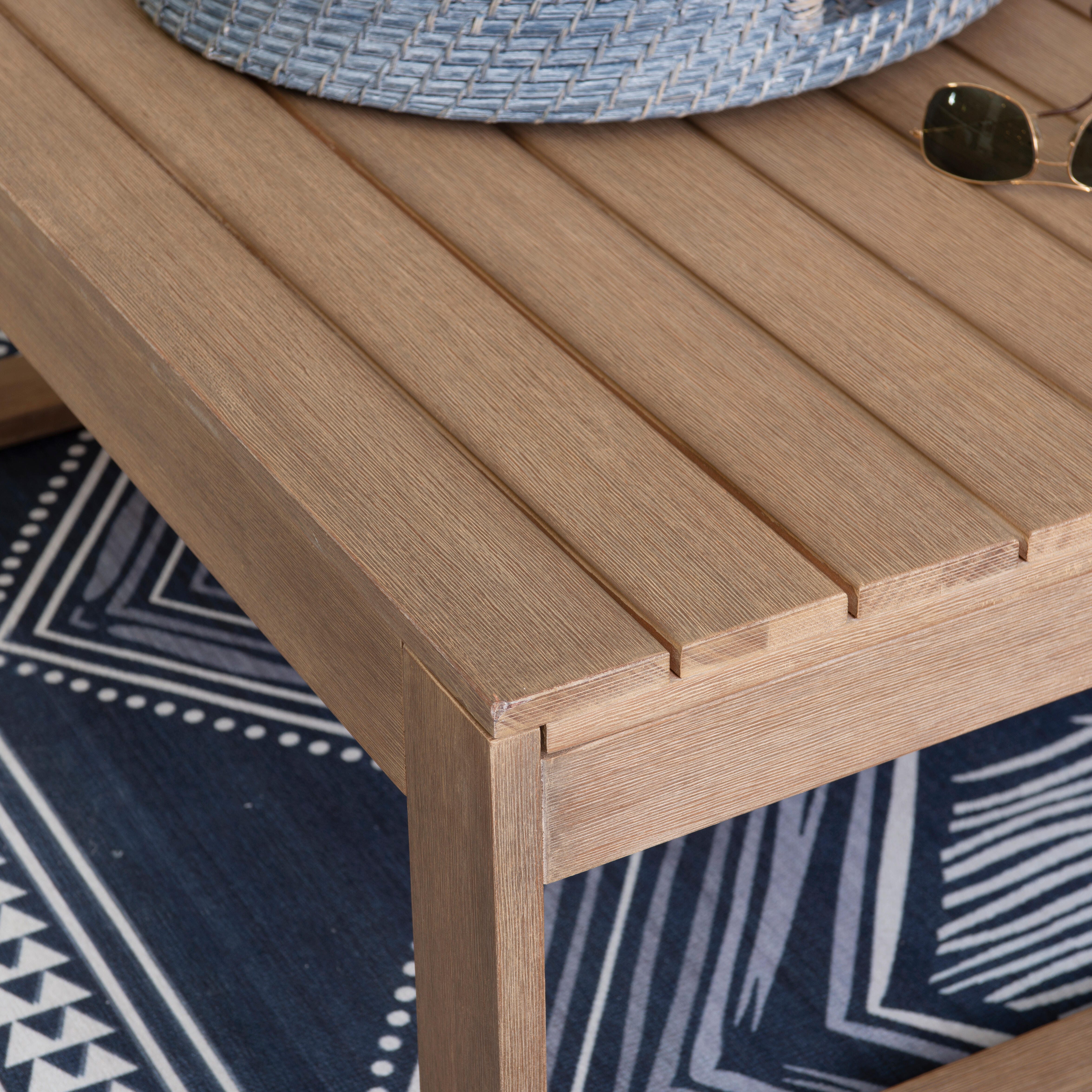 Linon Isles Outdoor Coffee Table, , large