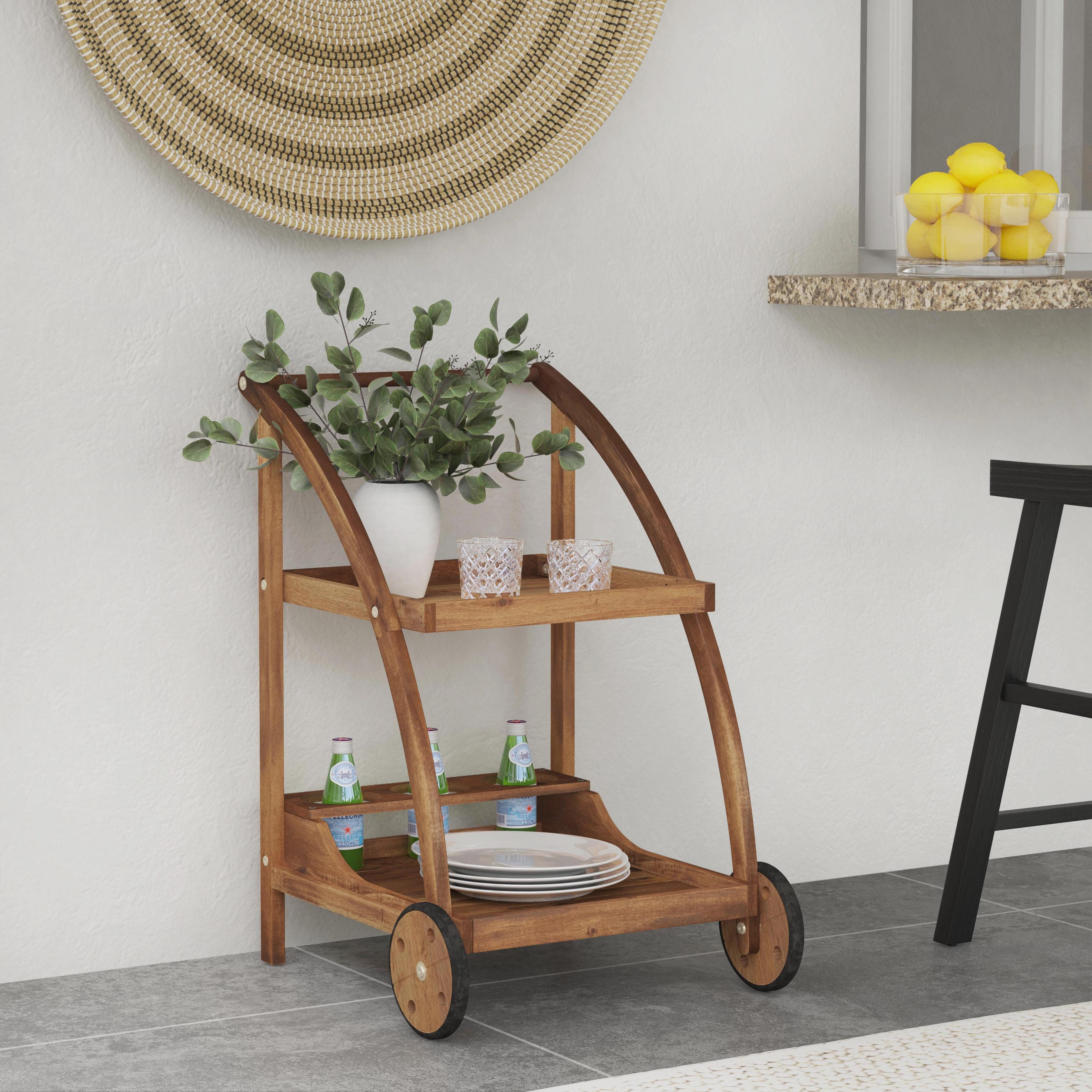 Linon Outdoor Bar Cart, , large