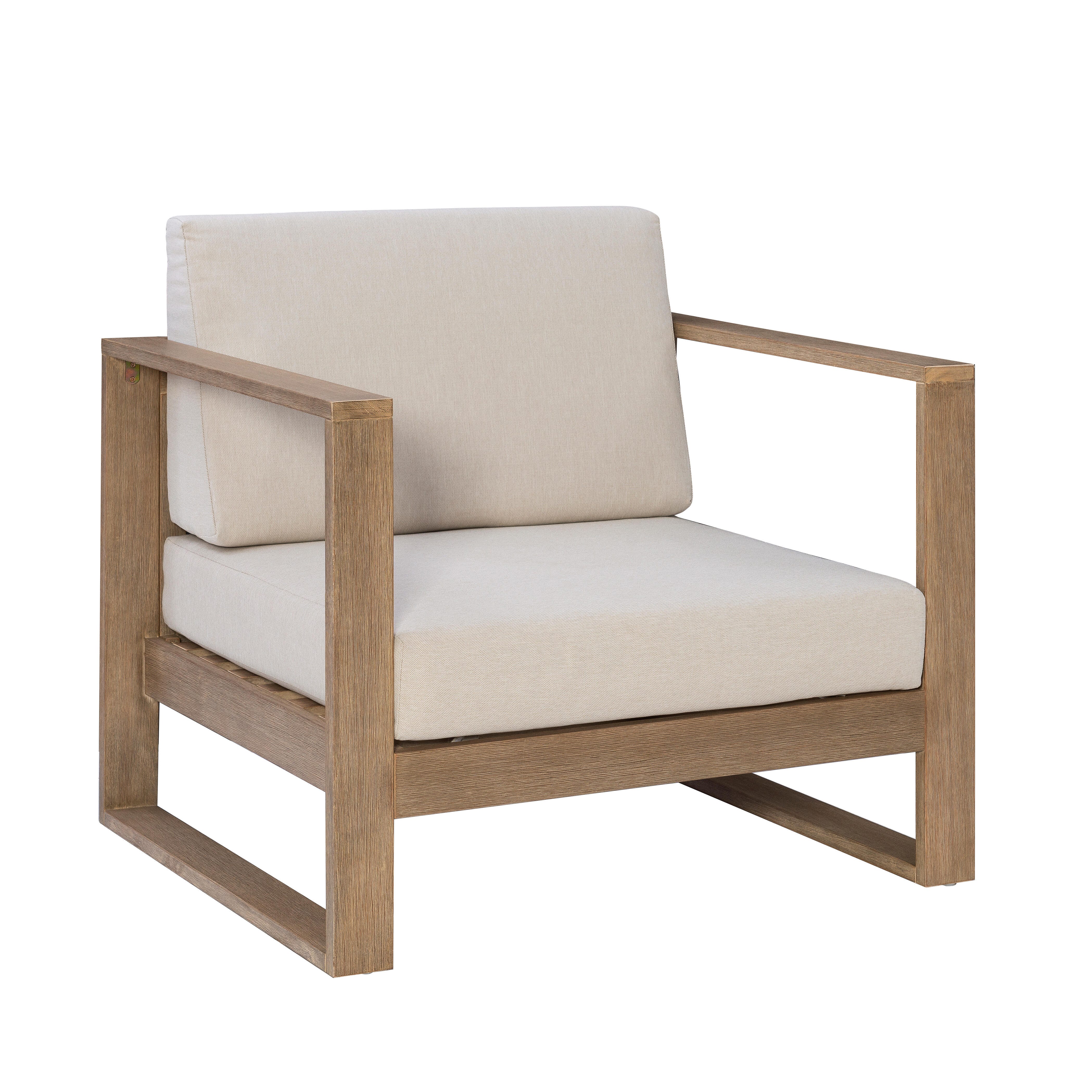 Linon Isles Outdoor Lounge Chair, , large