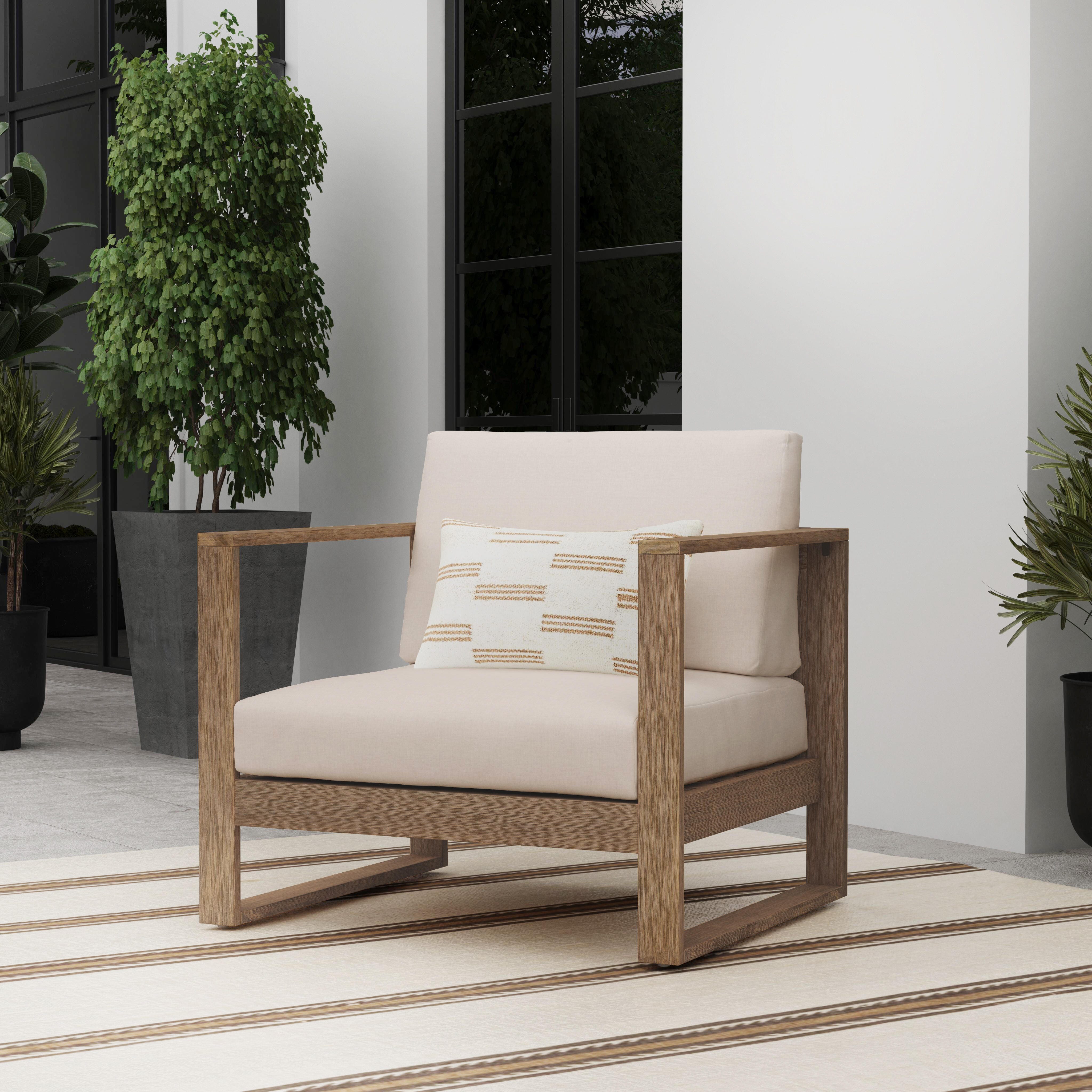 Linon Isles Outdoor Lounge Chair, , large