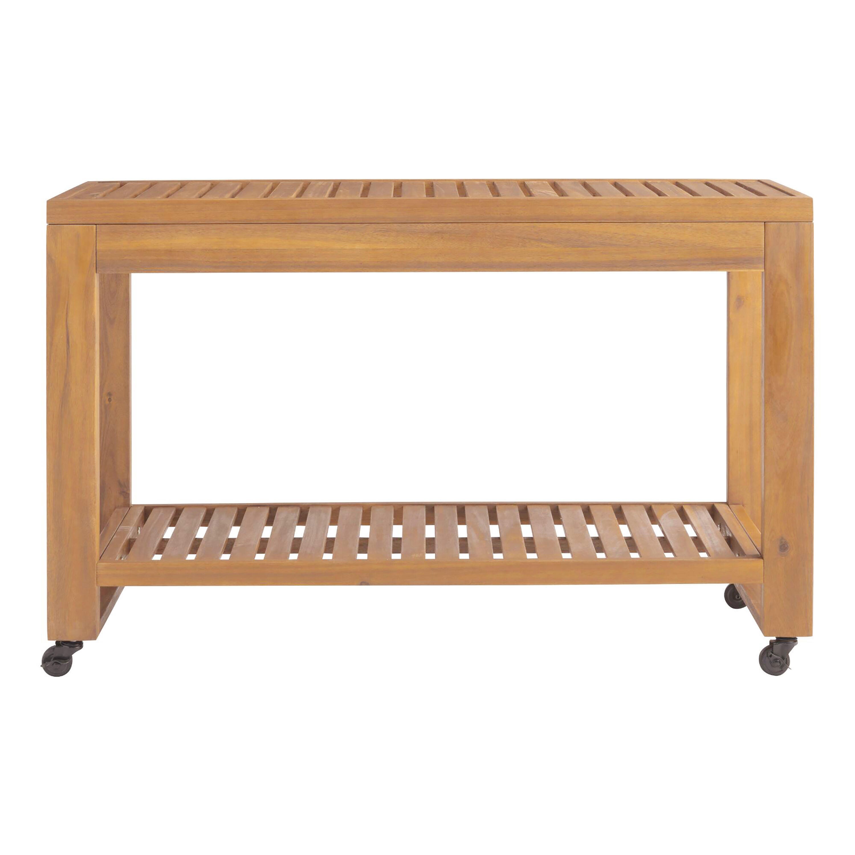 Linon Cary Outdoor Kitchen Island, , large