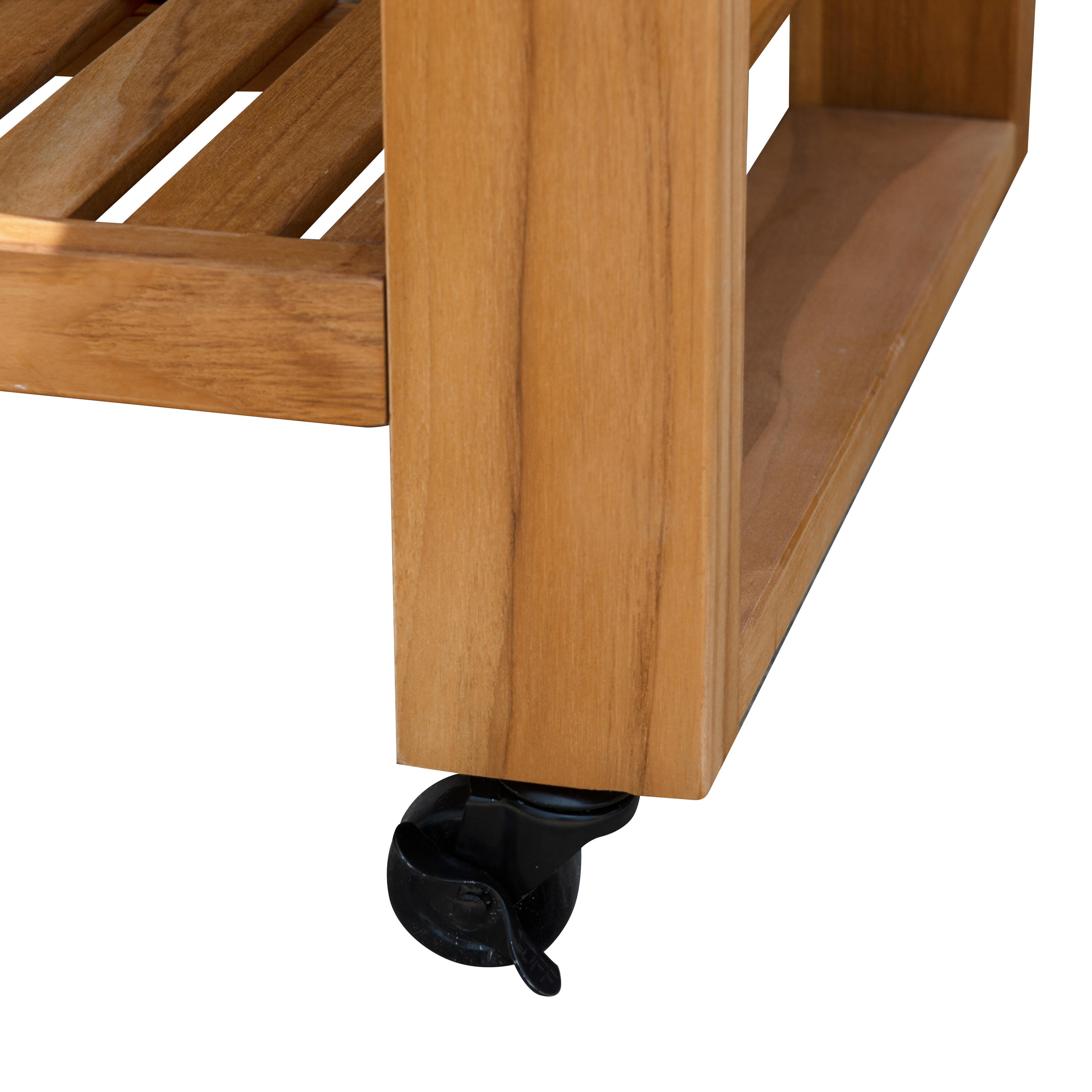 Linon Cary Outdoor Kitchen Island, , large
