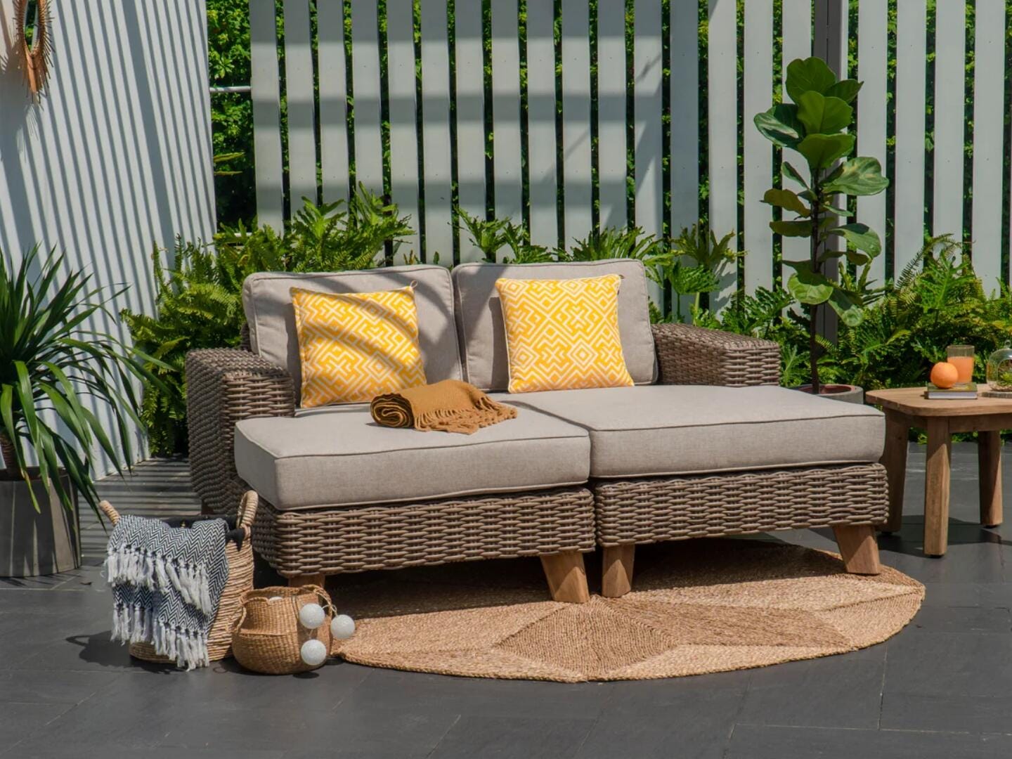 Amazonia Frapu Outdoor Chaise Lounge Set, , large